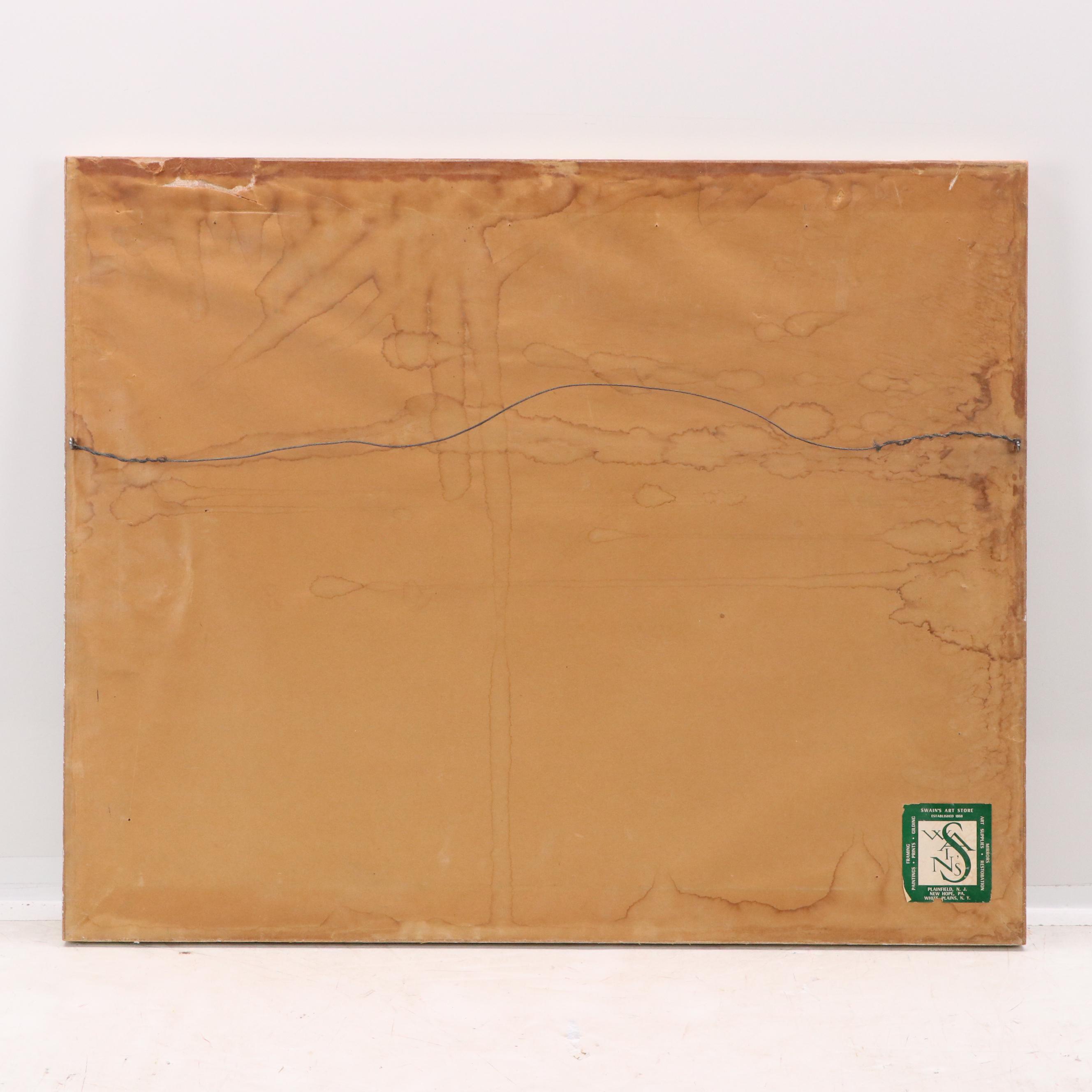 Port Offset Lithograph After Maurice Lulan