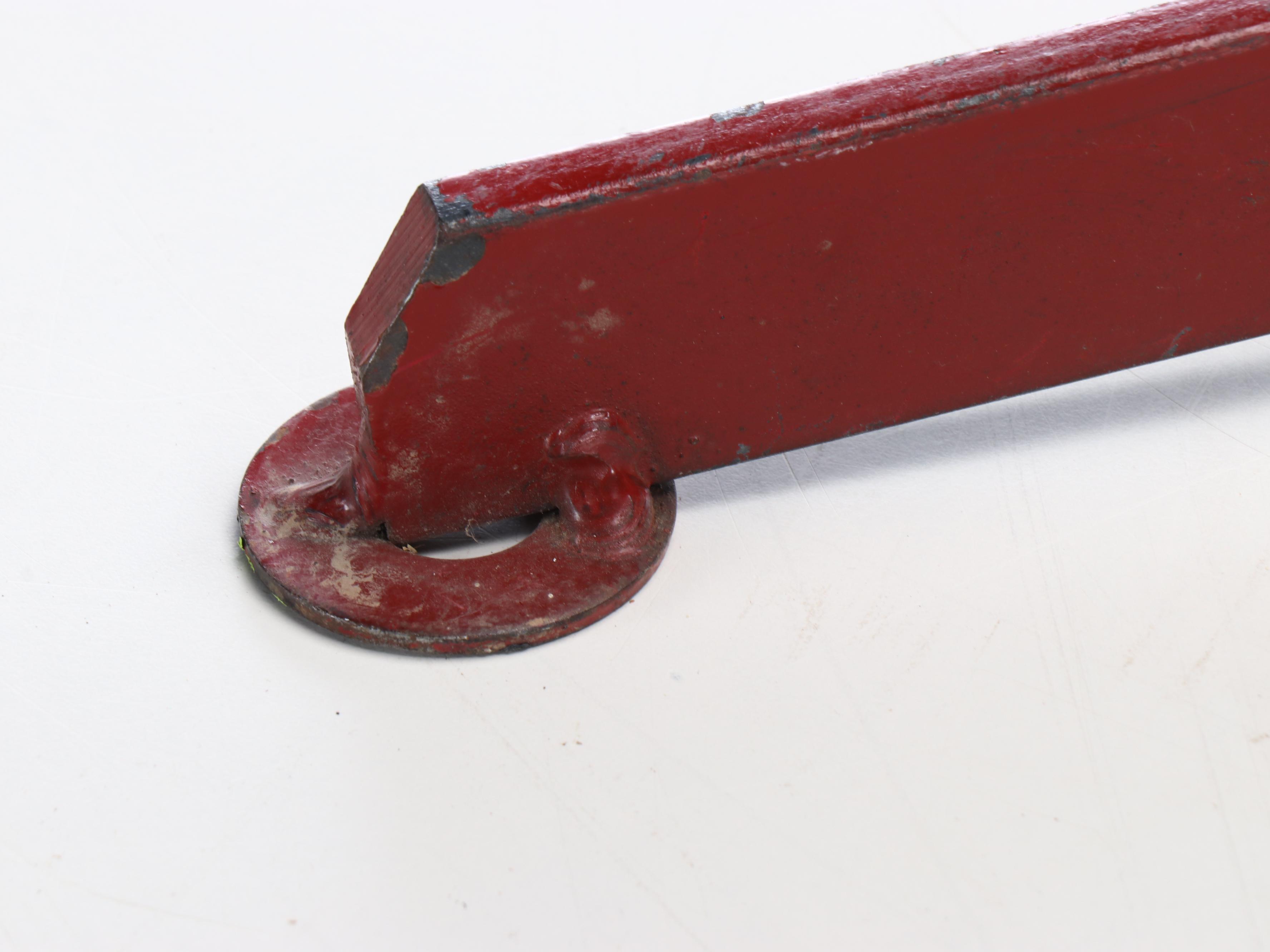 Vintage Painted Metal Christmas Tree Stand, Mid-20th Century