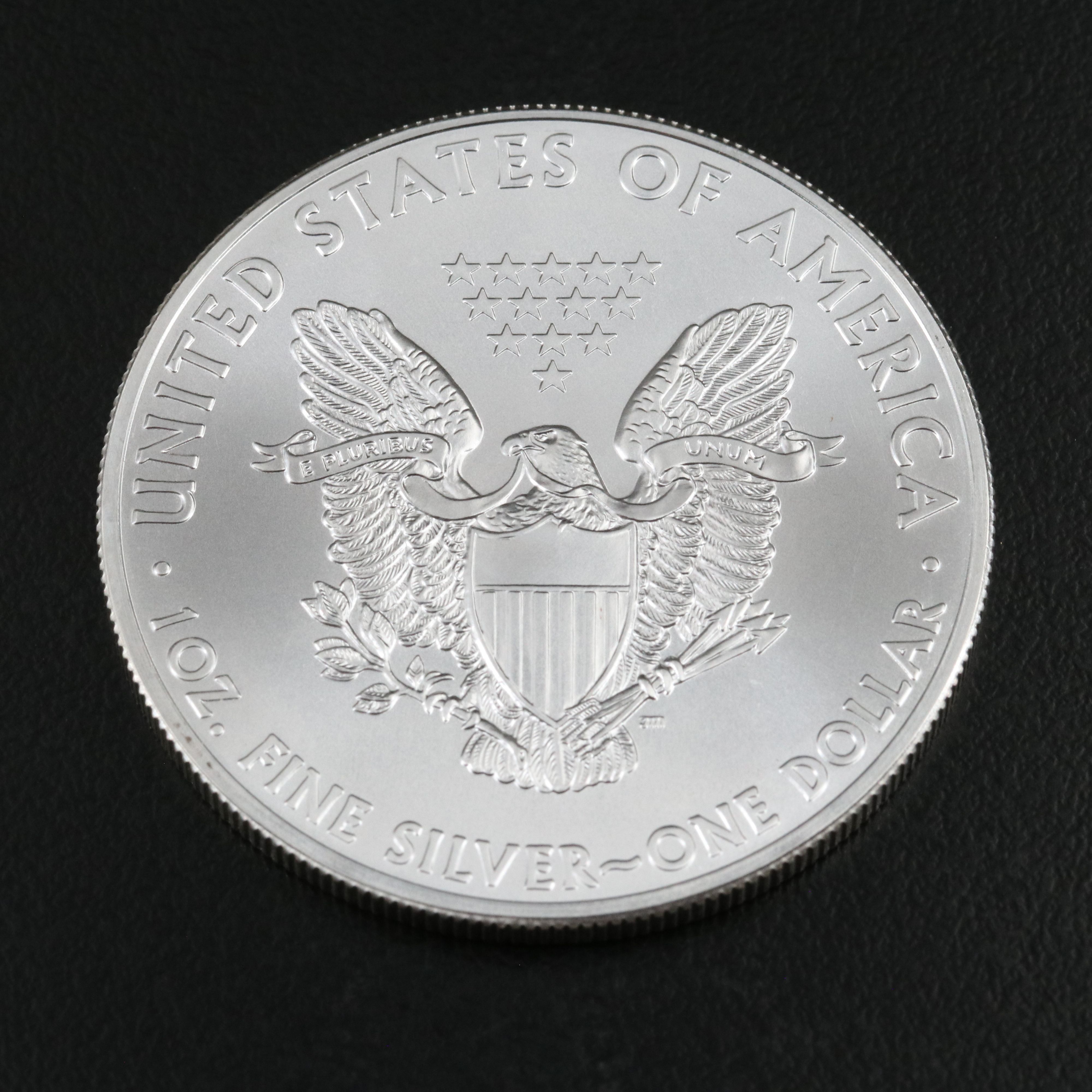 Two 2014 U.S. Silver Eagles