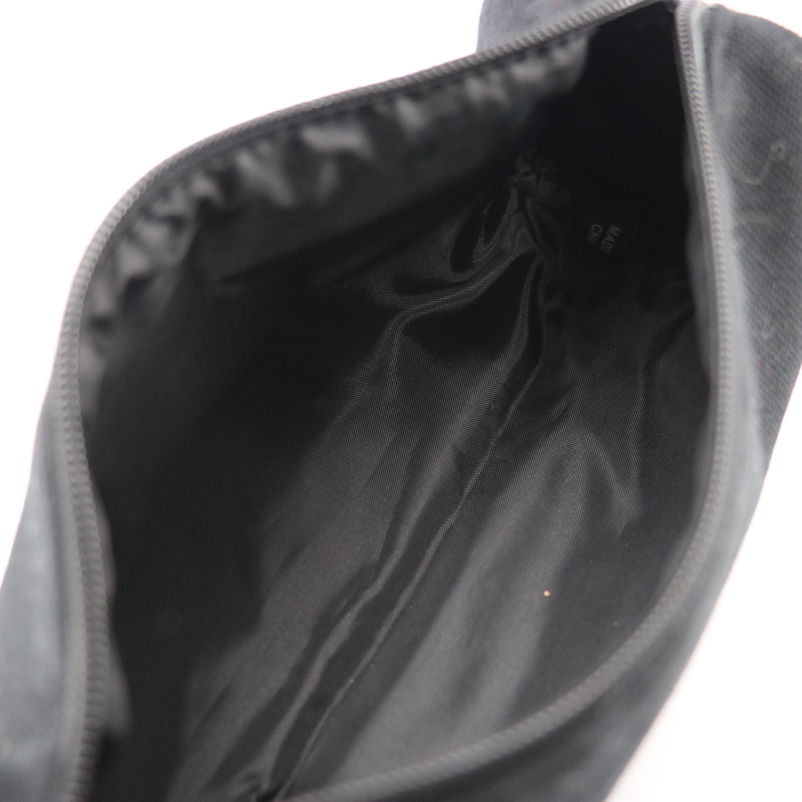 Chanel Beauté Promotional Cosmetic Travel Pouches and Makeup Mirror