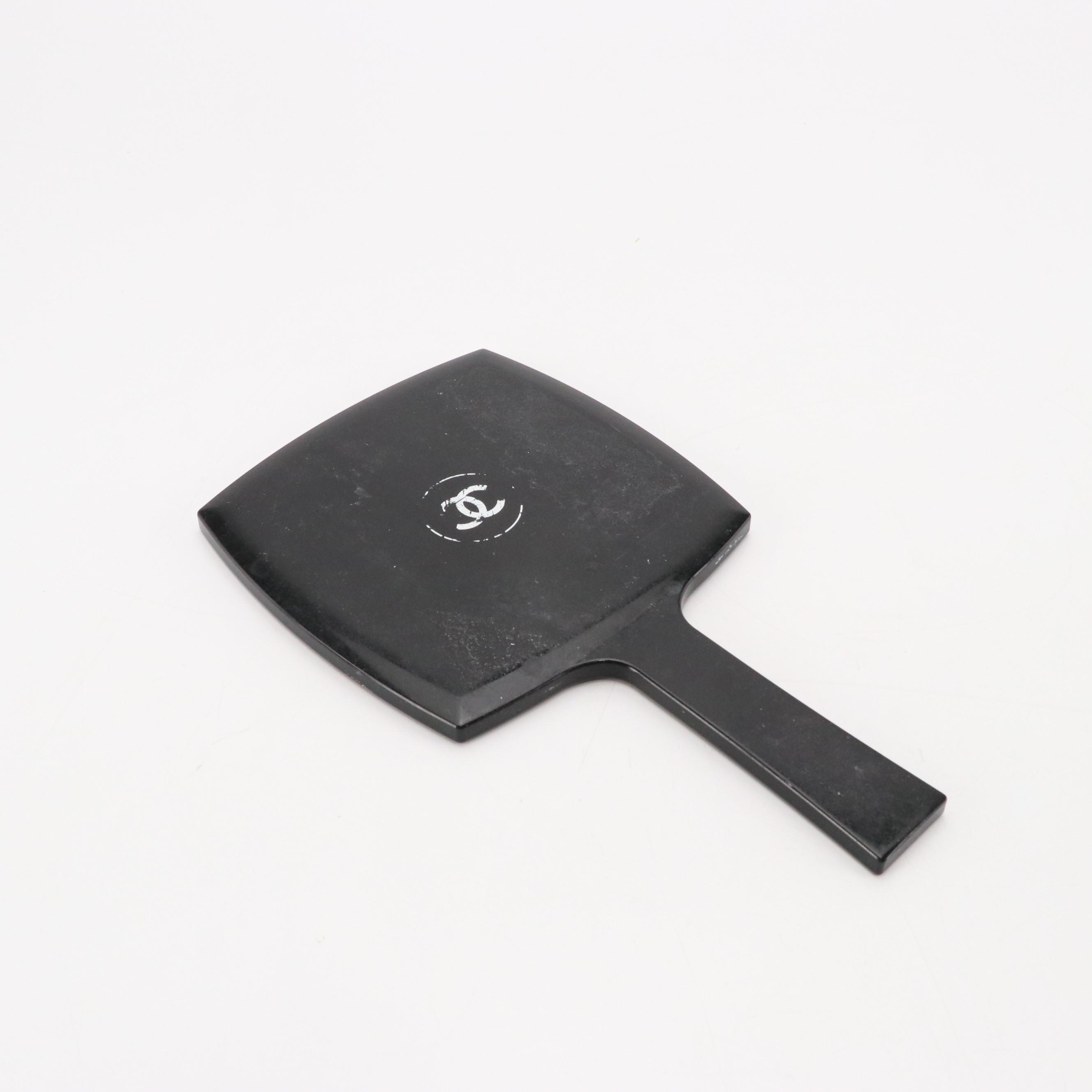 Chanel Beauté Promotional Cosmetic Travel Pouches and Makeup Mirror