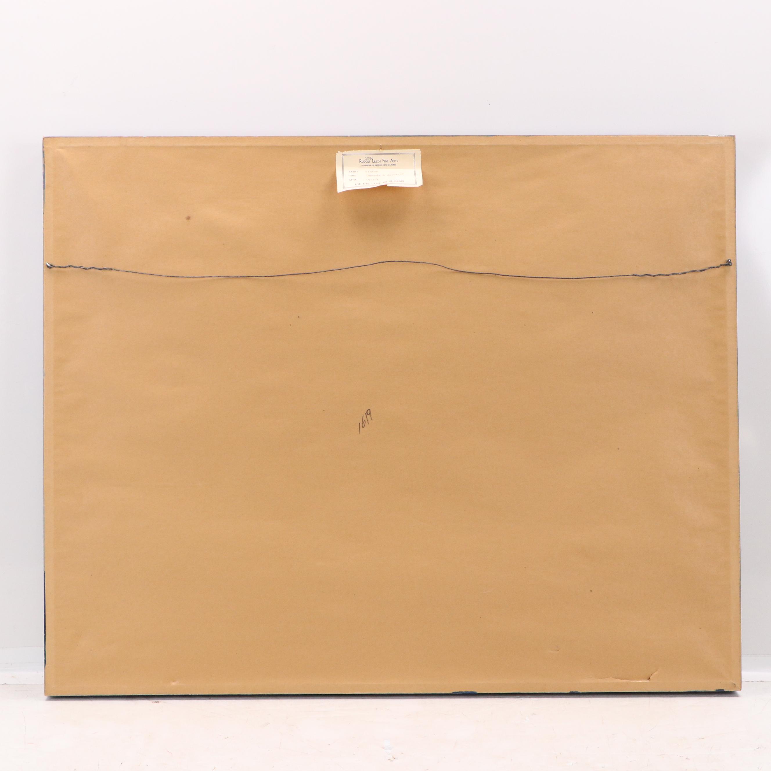 Photographic Reproduction After Fritz Winter "Inwards and Outwards"