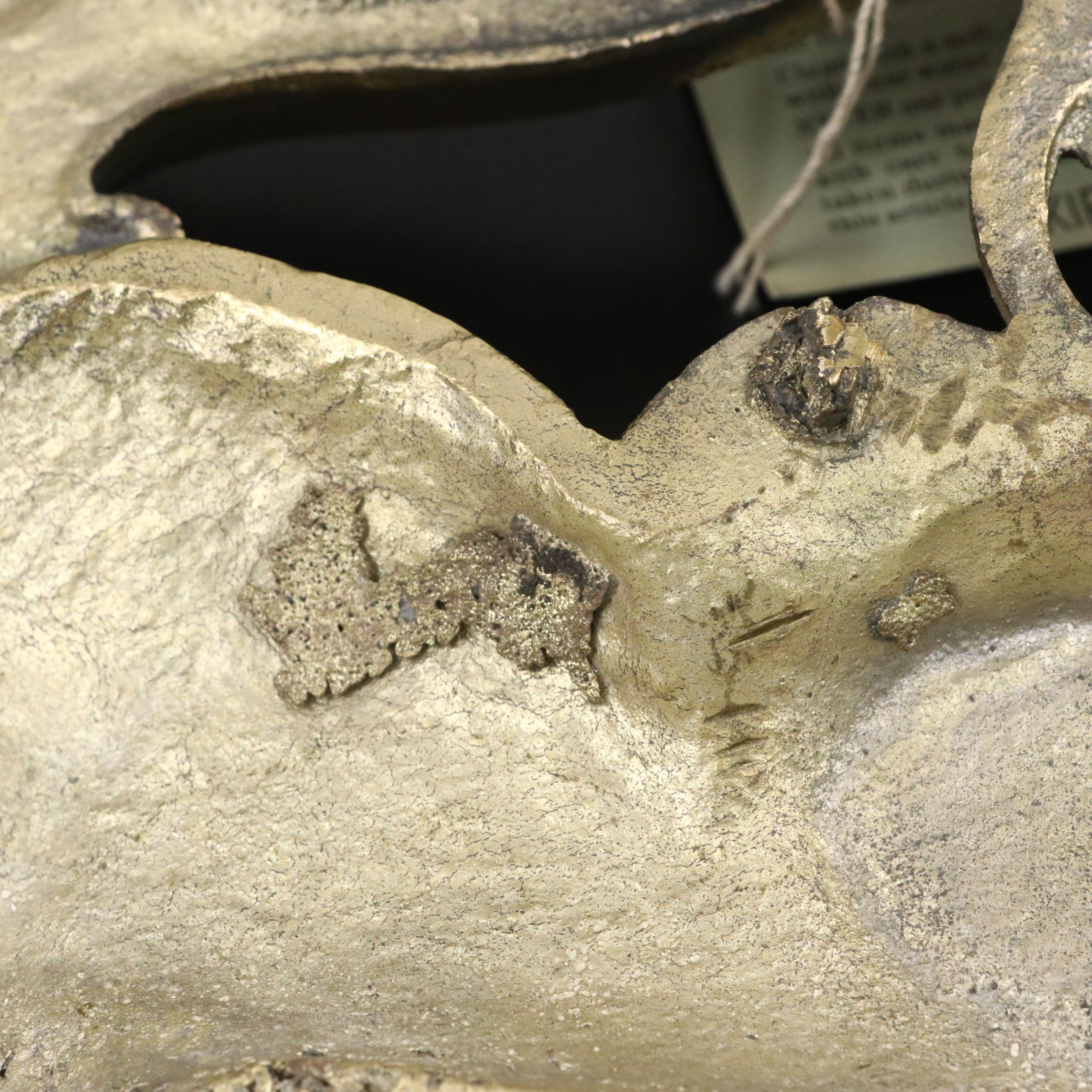 Kirk & Matz Lacquered Brass Lion Doorstop