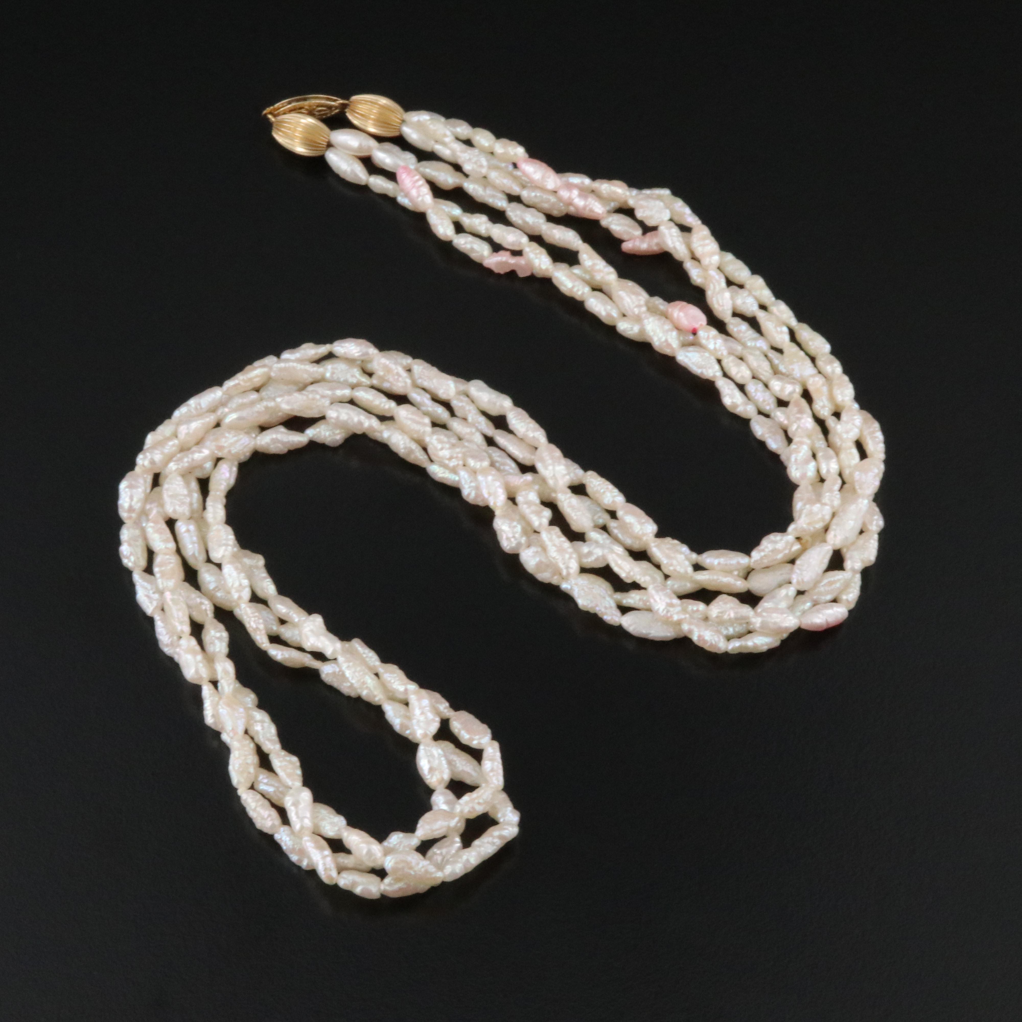 Pearl Torsade with Sterling Clasp