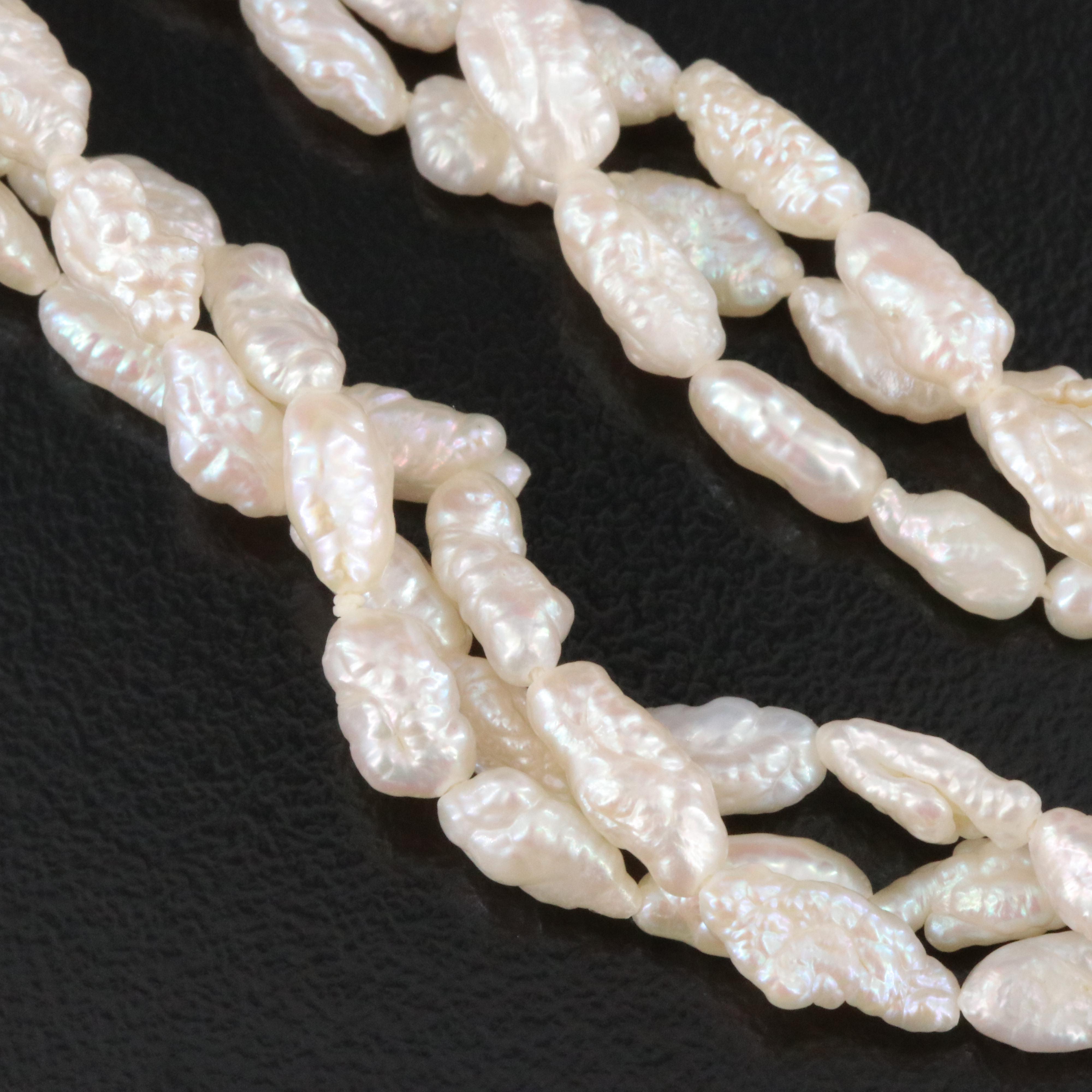 Pearl Torsade with Sterling Clasp