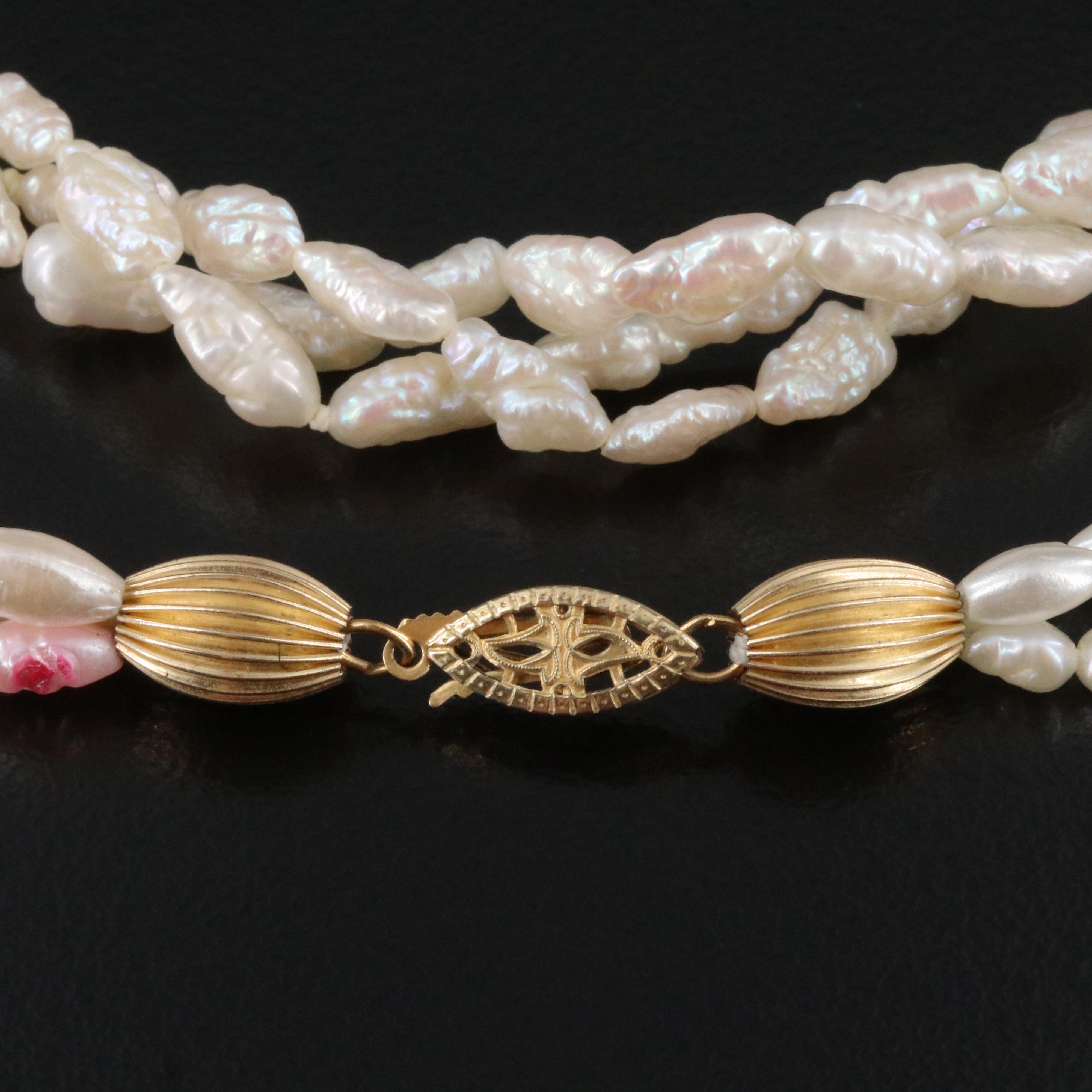 Pearl Torsade with Sterling Clasp