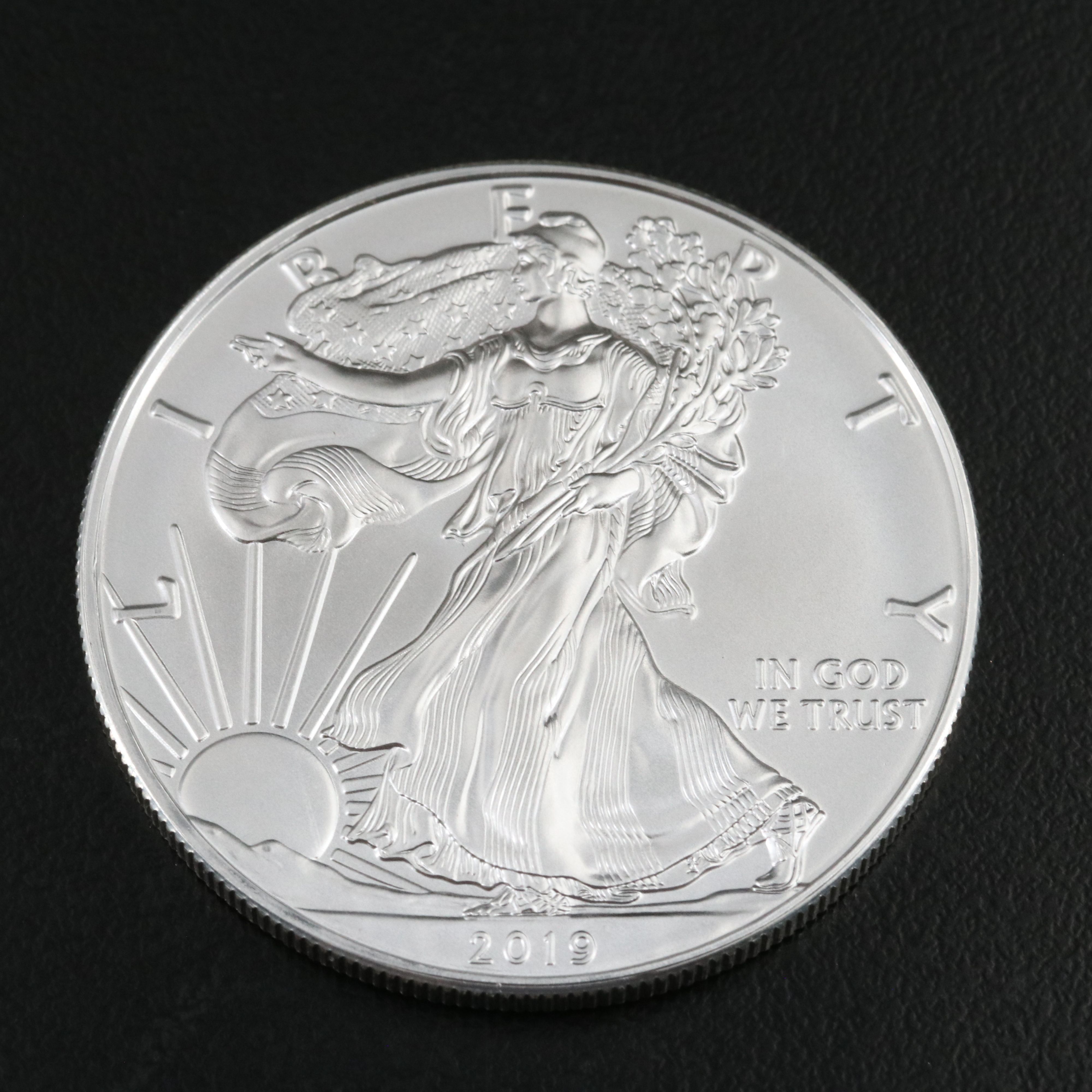 Two 2019 U.S. Silver Eagles