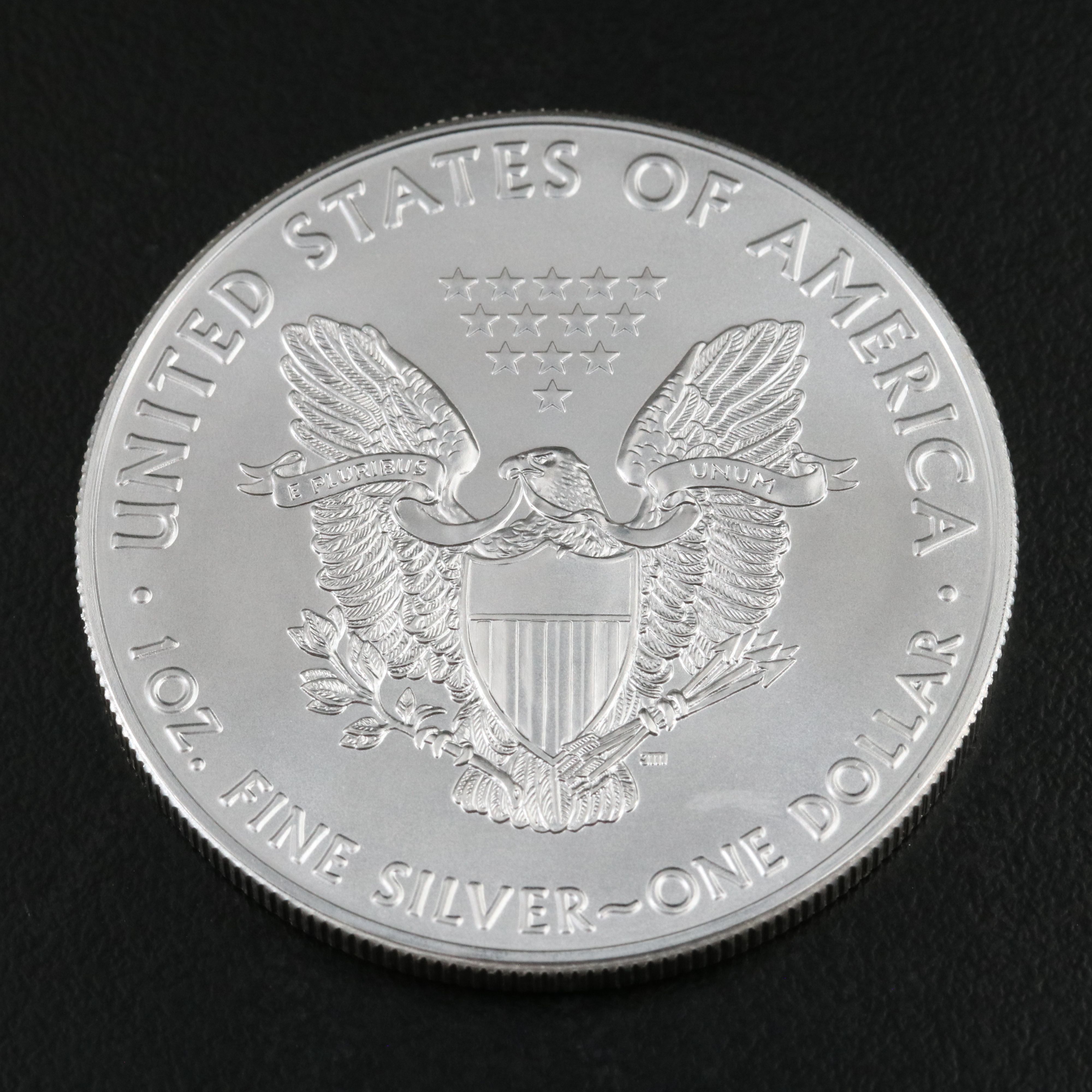 Two 2019 U.S. Silver Eagles