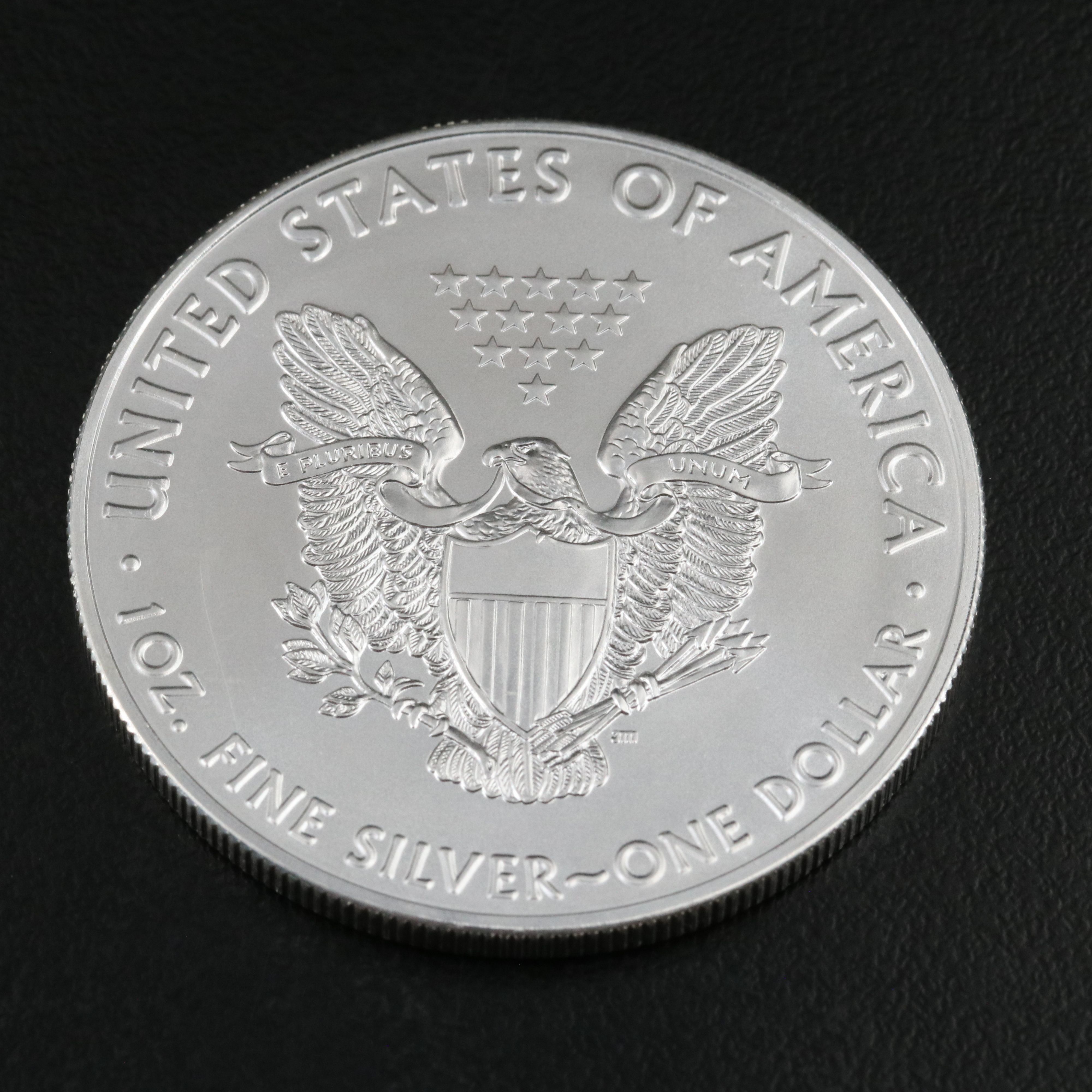 Two 2019 U.S. Silver Eagles
