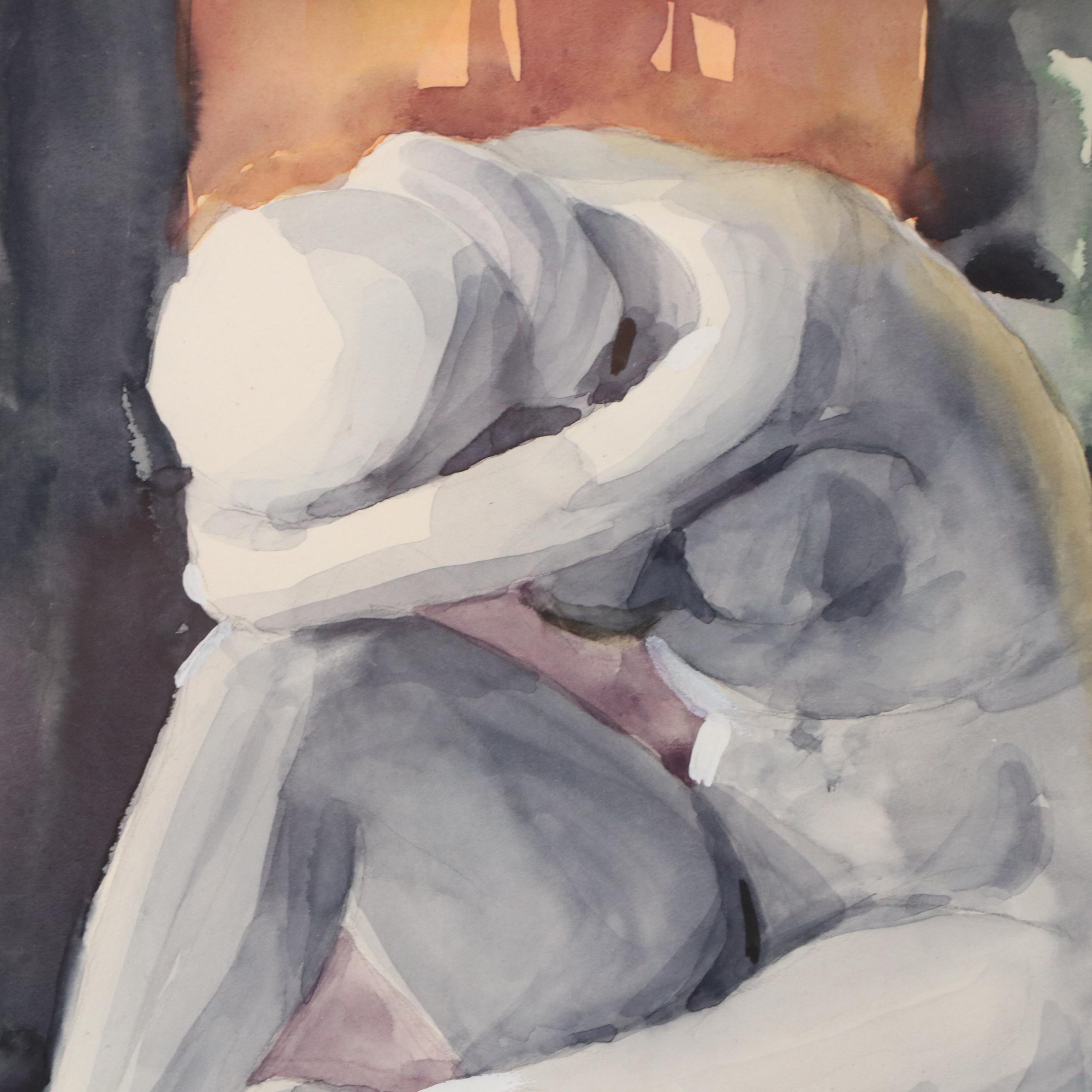 Justin L. Kilbourne Watercolor Still Life "Invocation"