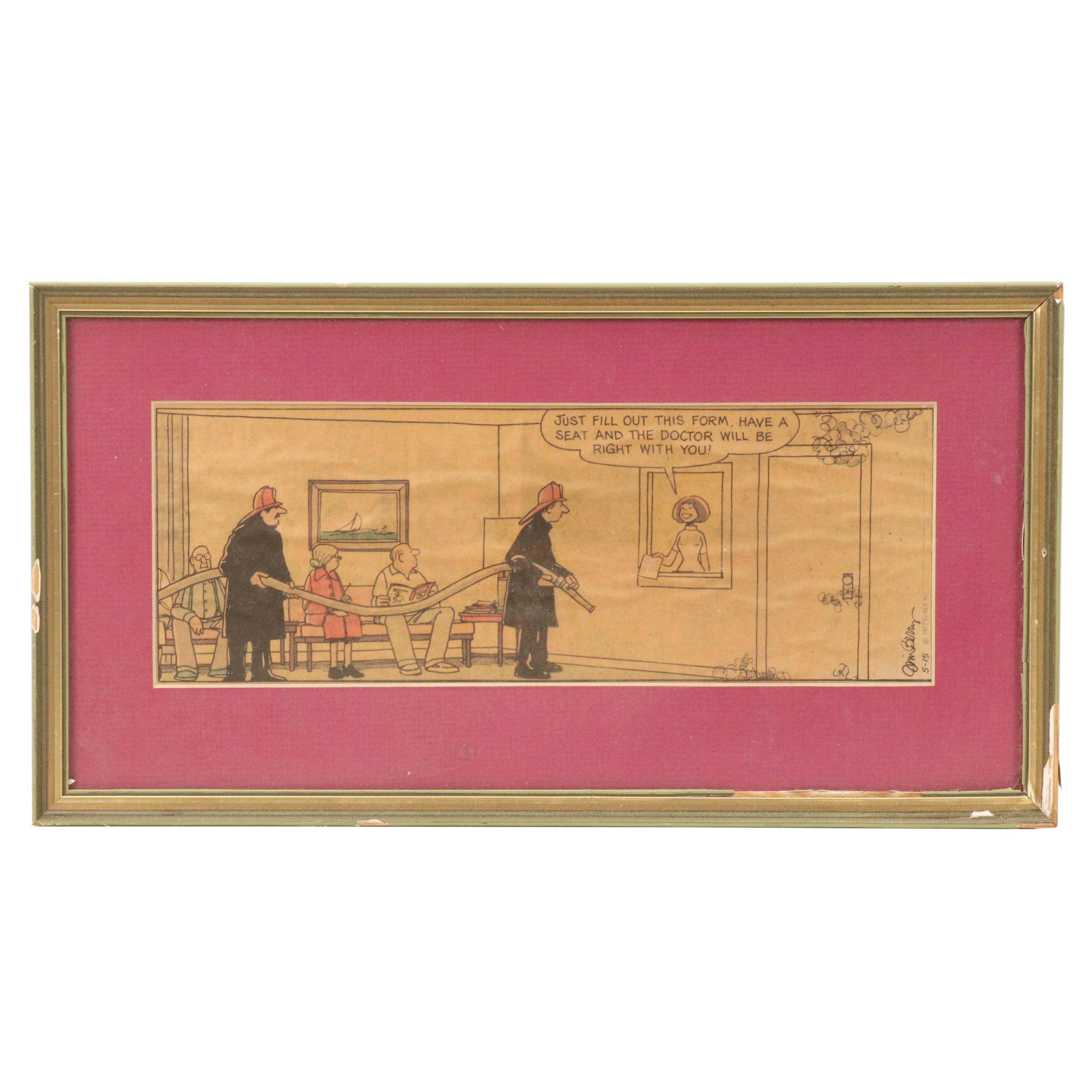 "Berry's World" Comic Strip After Jim Berry, 1977