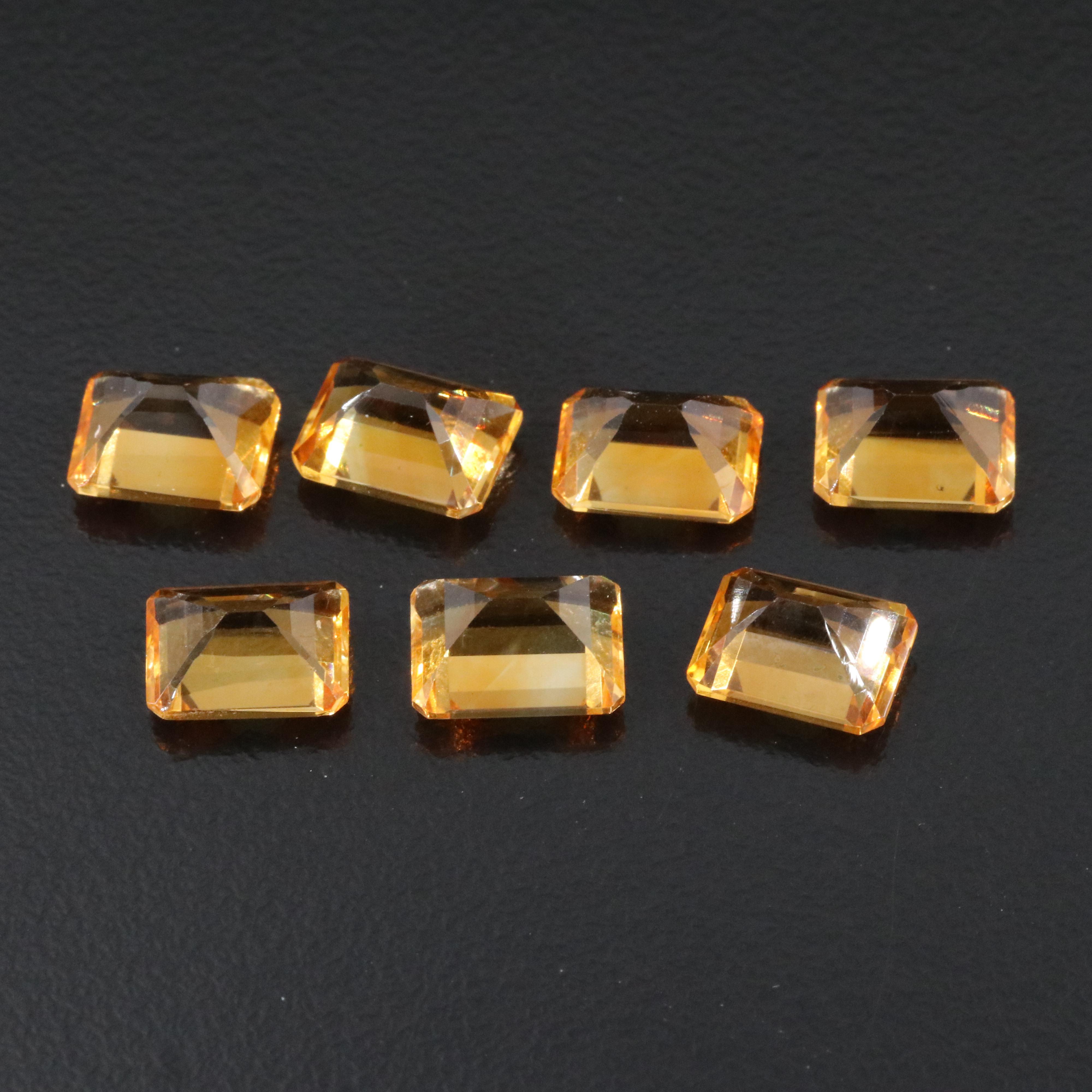 Loose 15.29 CTW Citrine Lot
