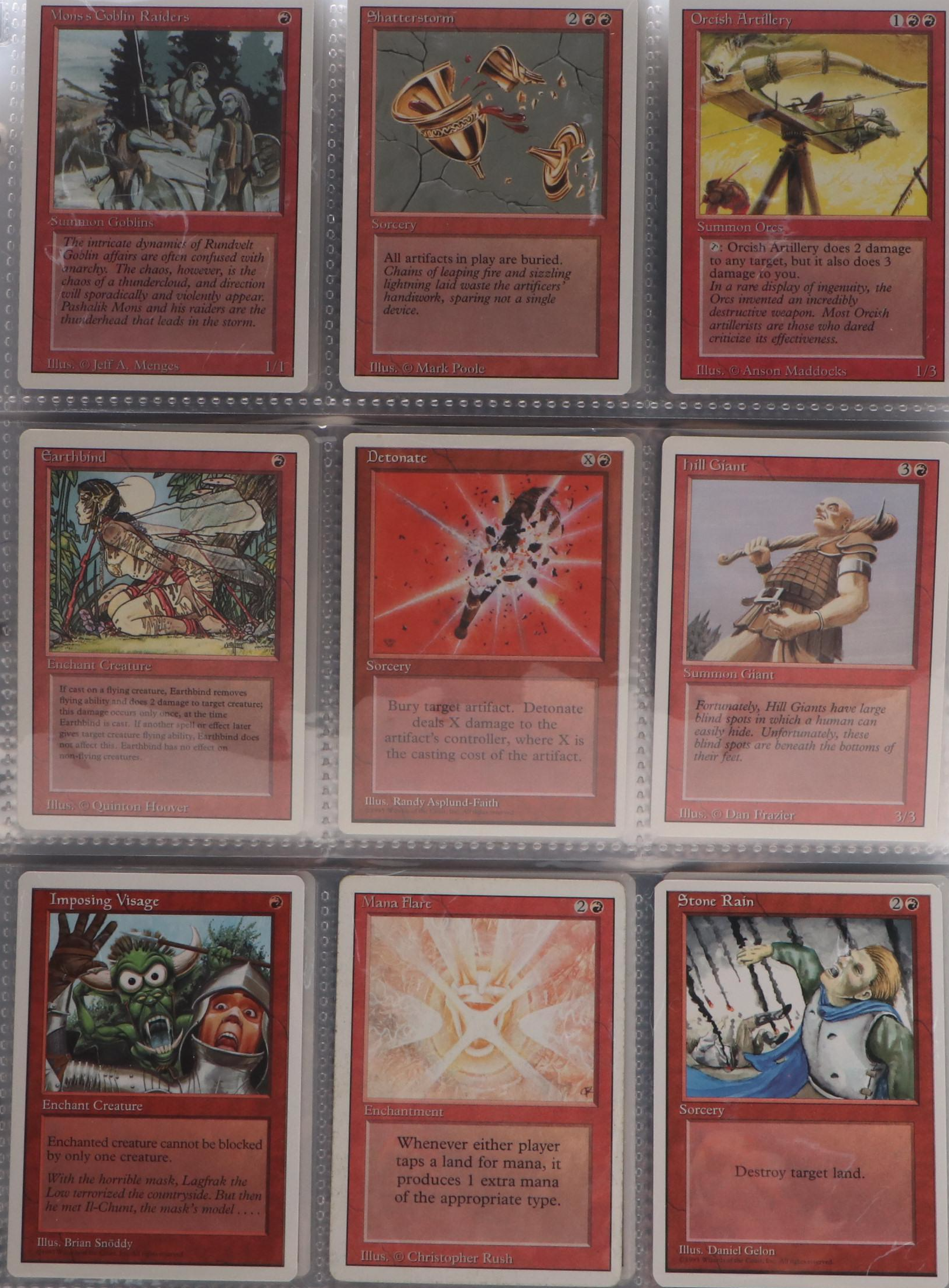 Magic: The Gathering 300+ Trading Card Collection, 1990s