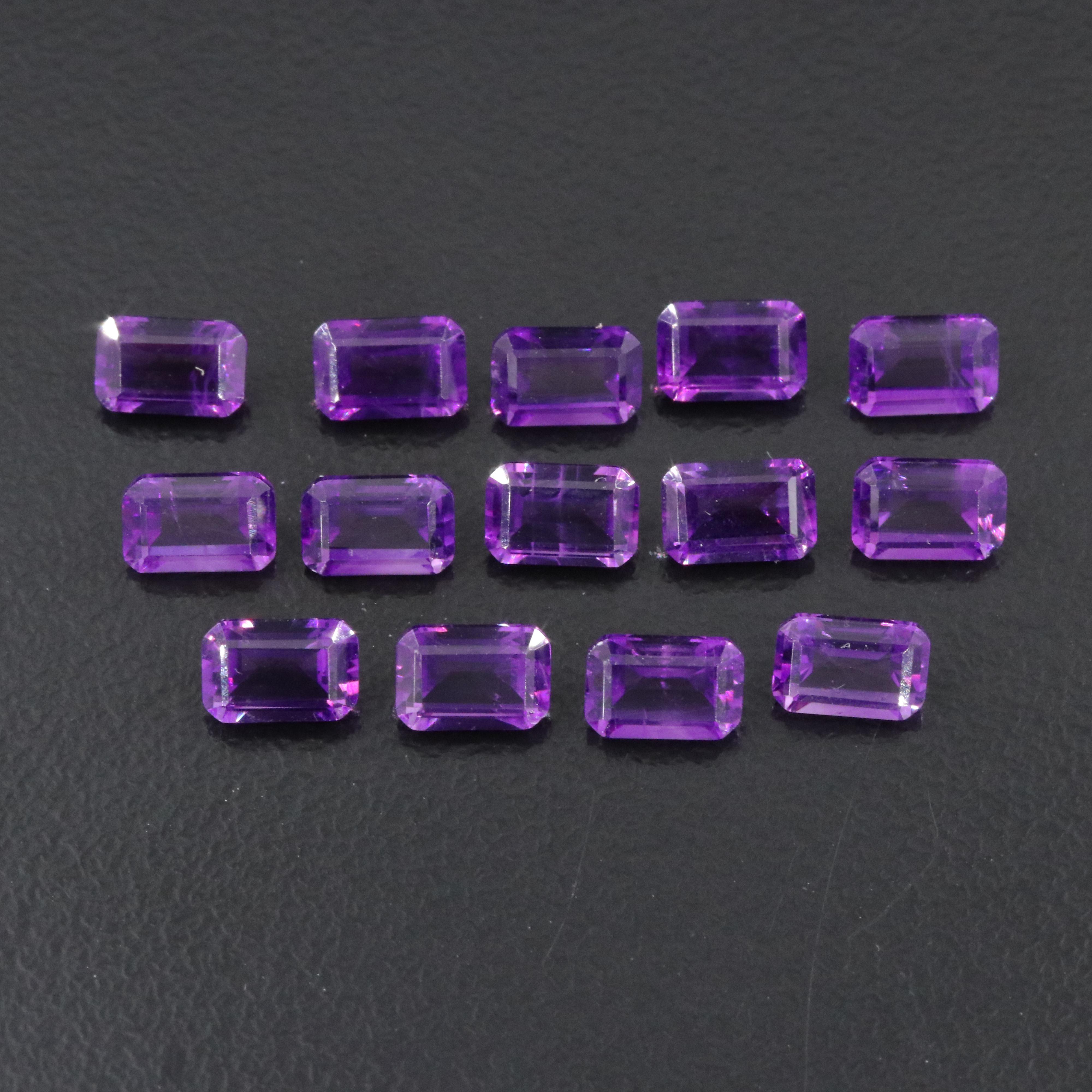Loose 8.23 CTW Amethyst Lot