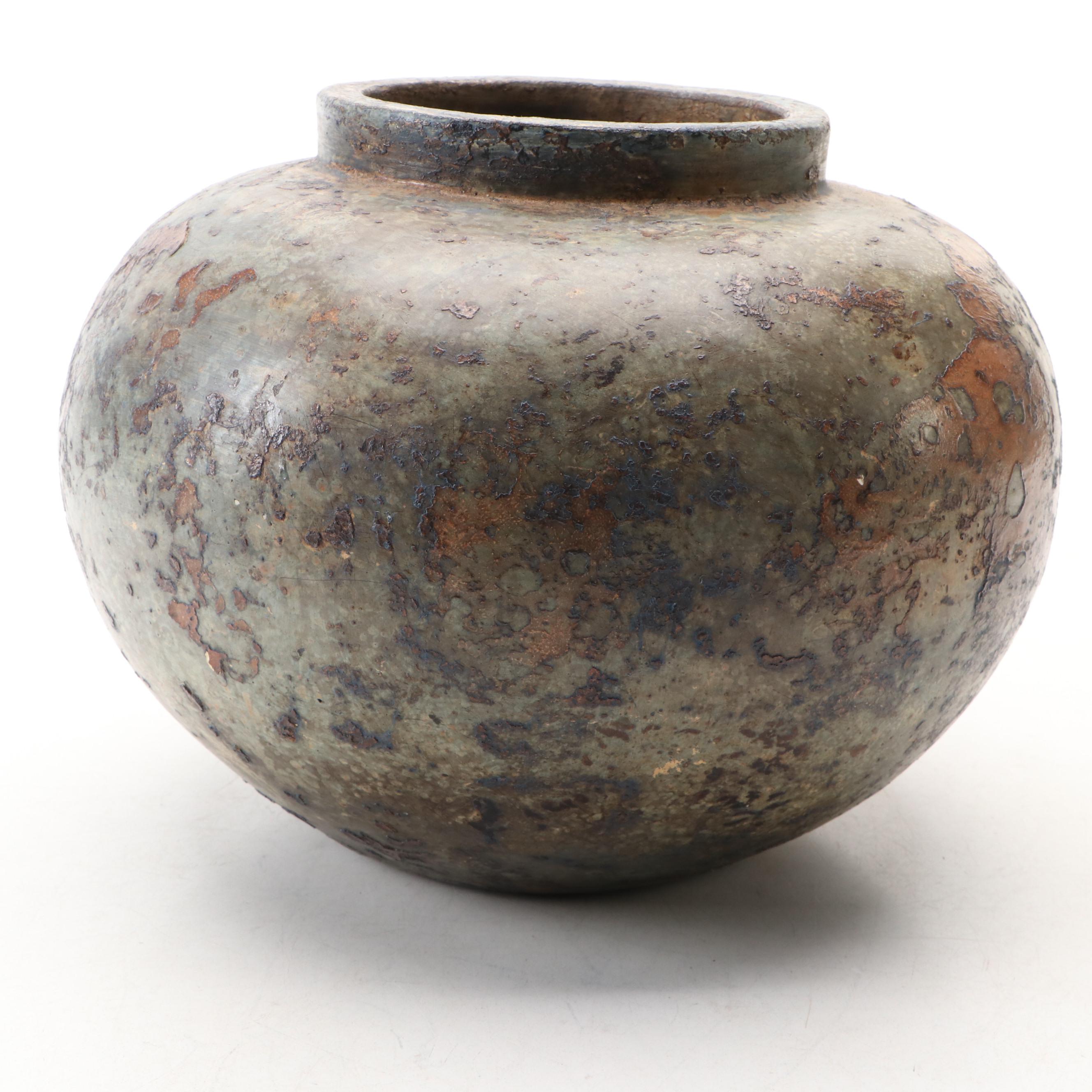 Oxidized Style Ceramic Vases