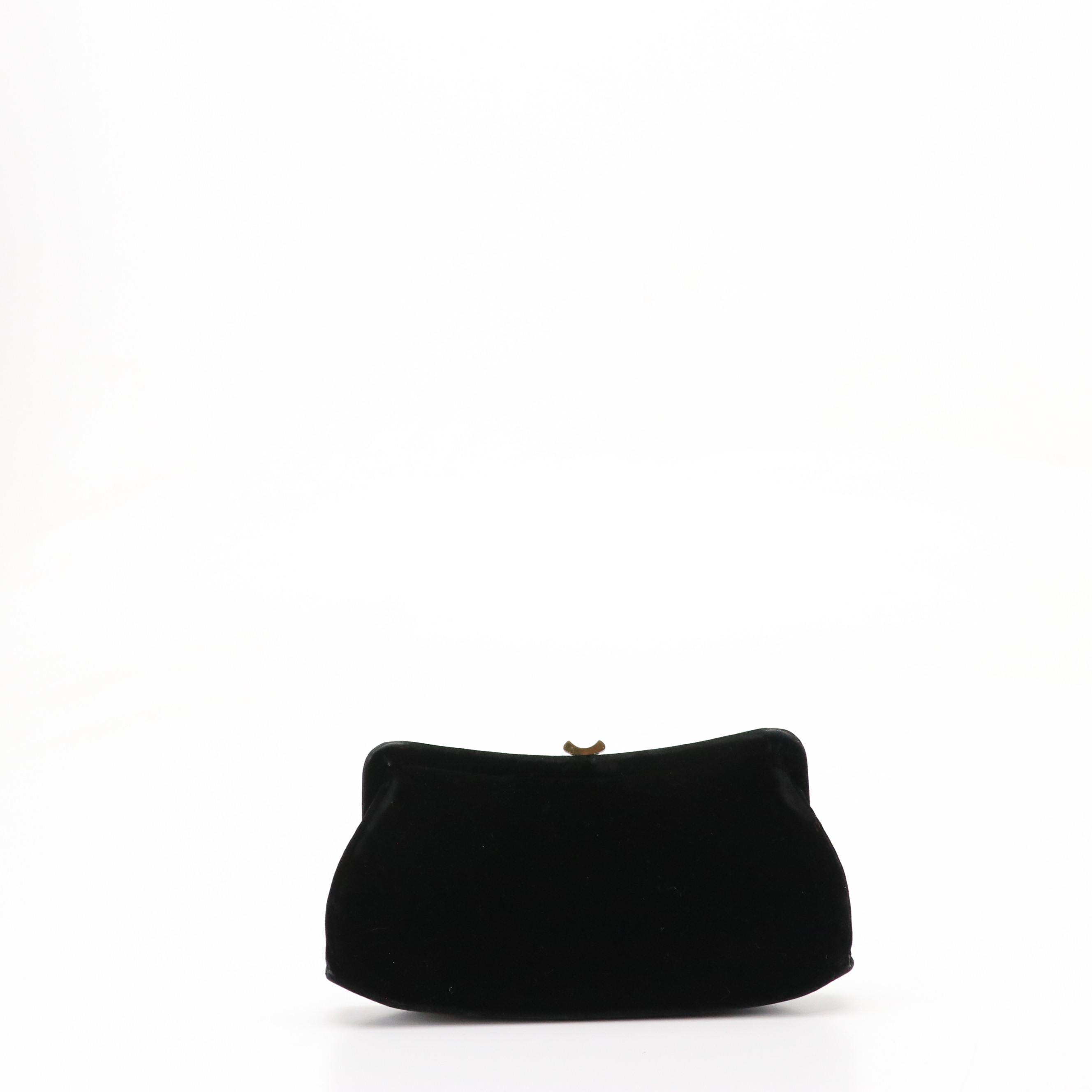 Margolin Fold Over Clutch, Garay Black Velvet Clutch & Other Convertible Clutch