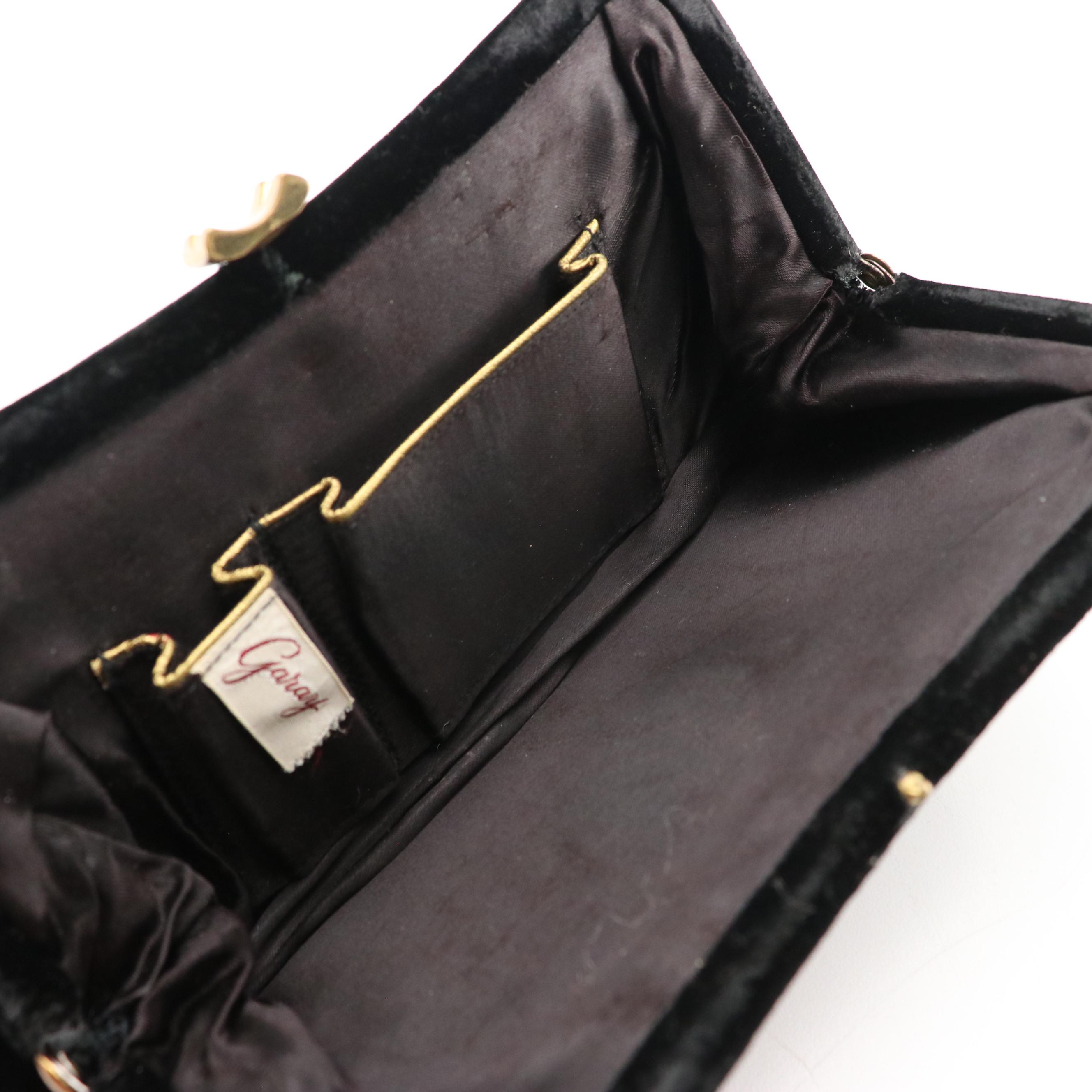 Margolin Fold Over Clutch, Garay Black Velvet Clutch & Other Convertible Clutch