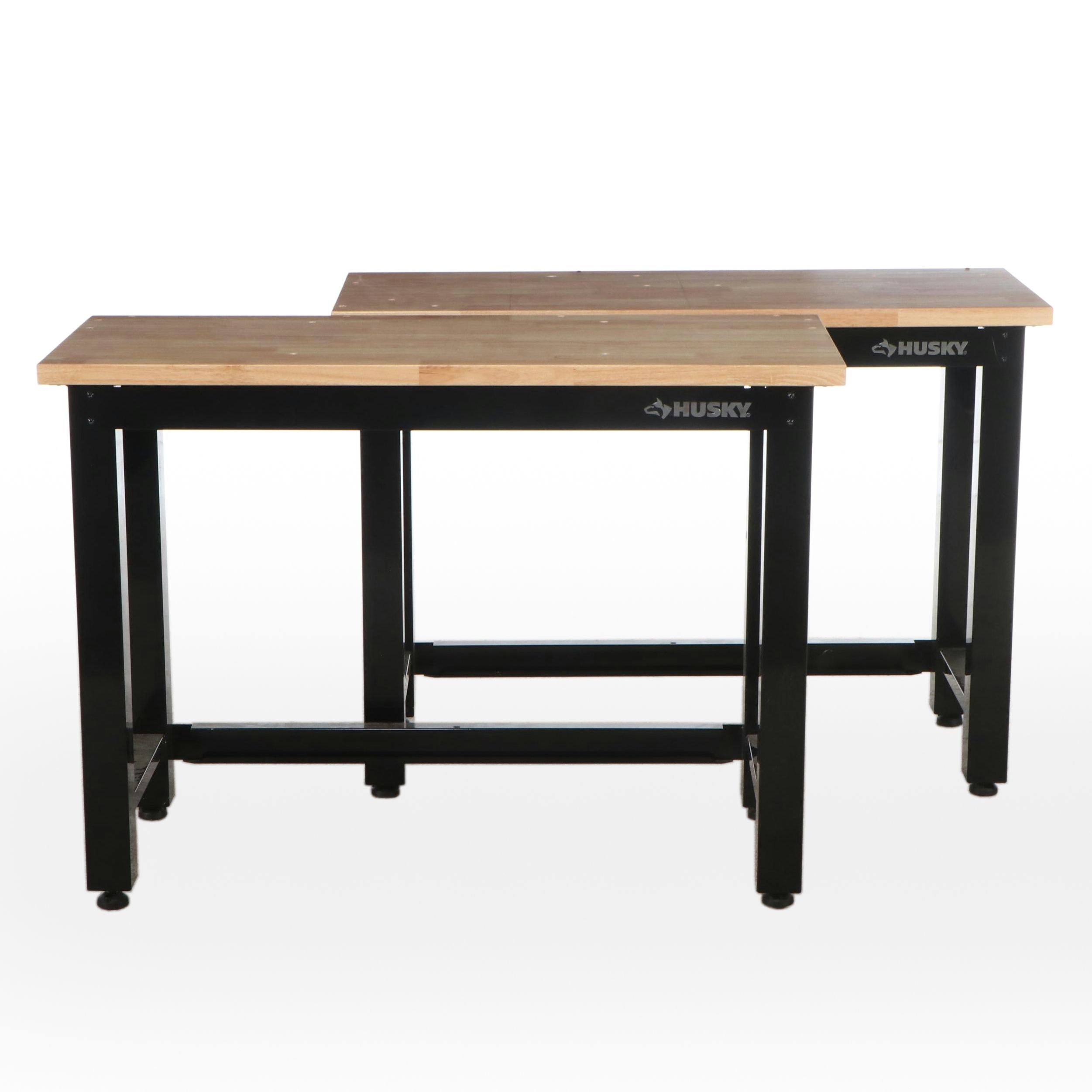 Pair of Husky Work Tables