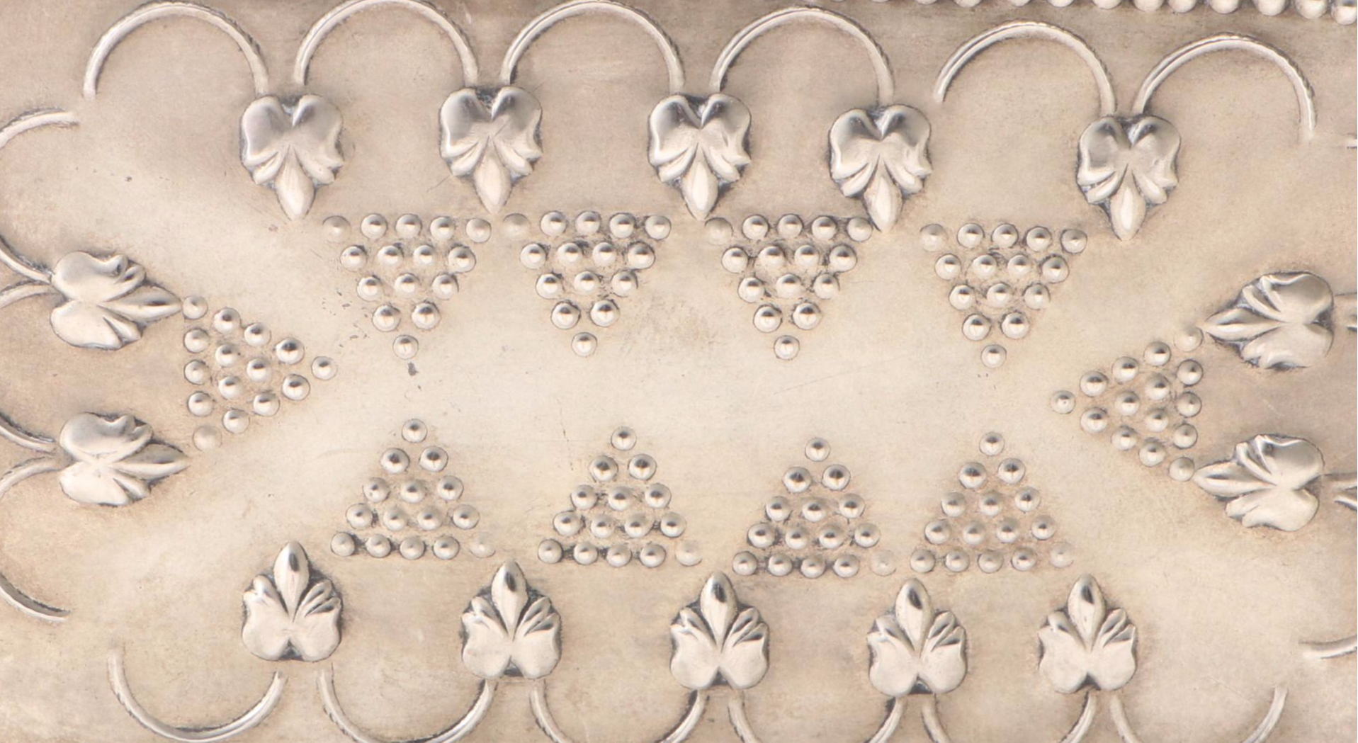 John Derian Photographic Glass Tray with Embossed Decorative Metal Boxes