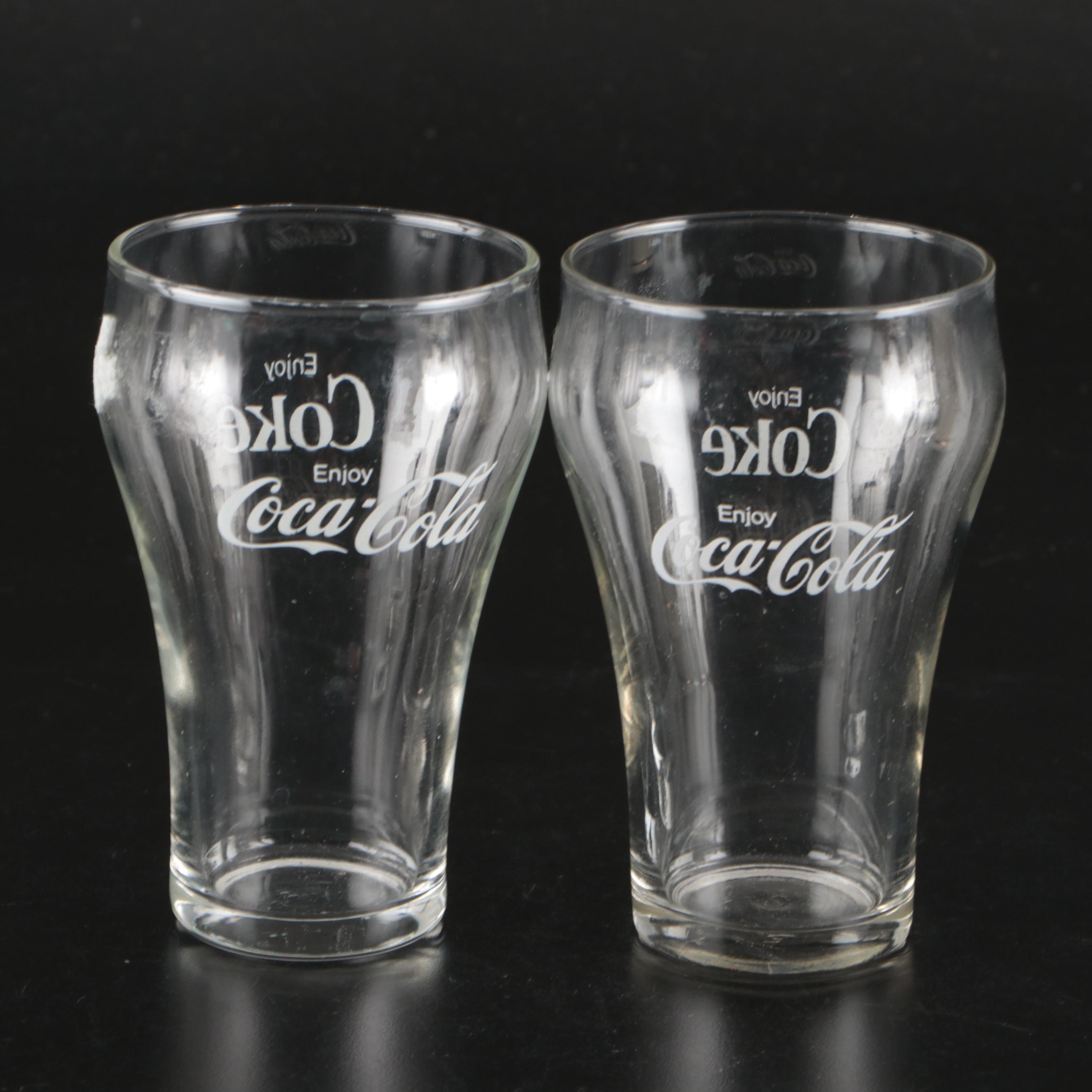 Postal Credit Union "Norman Rockwell" Trays with Coca-Cola Tumblers and More
