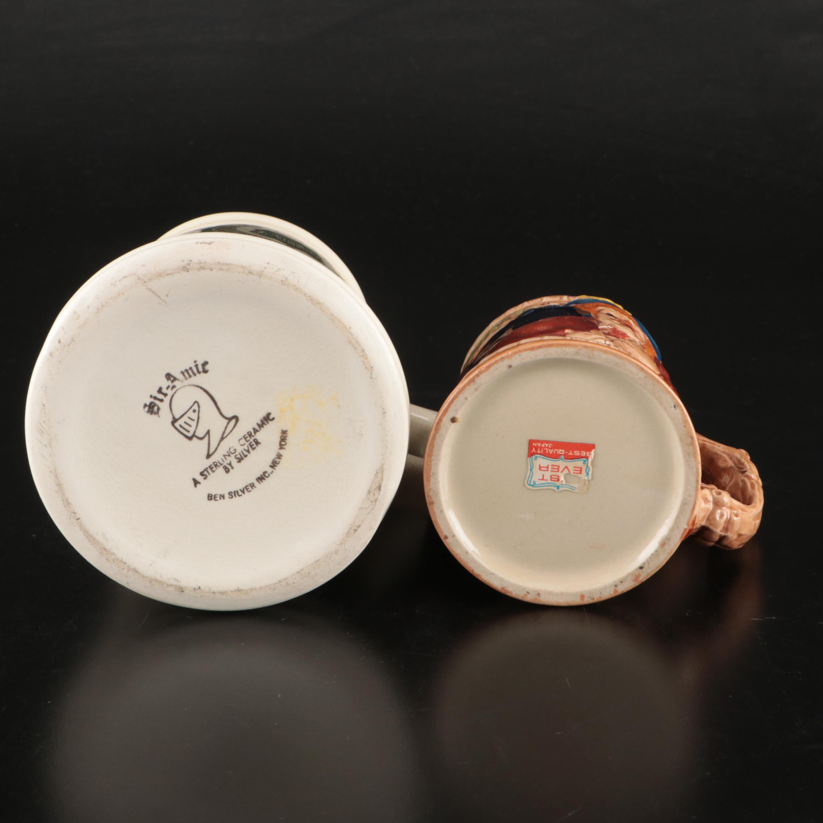 Postal Credit Union "Norman Rockwell" Trays with Coca-Cola Tumblers and More