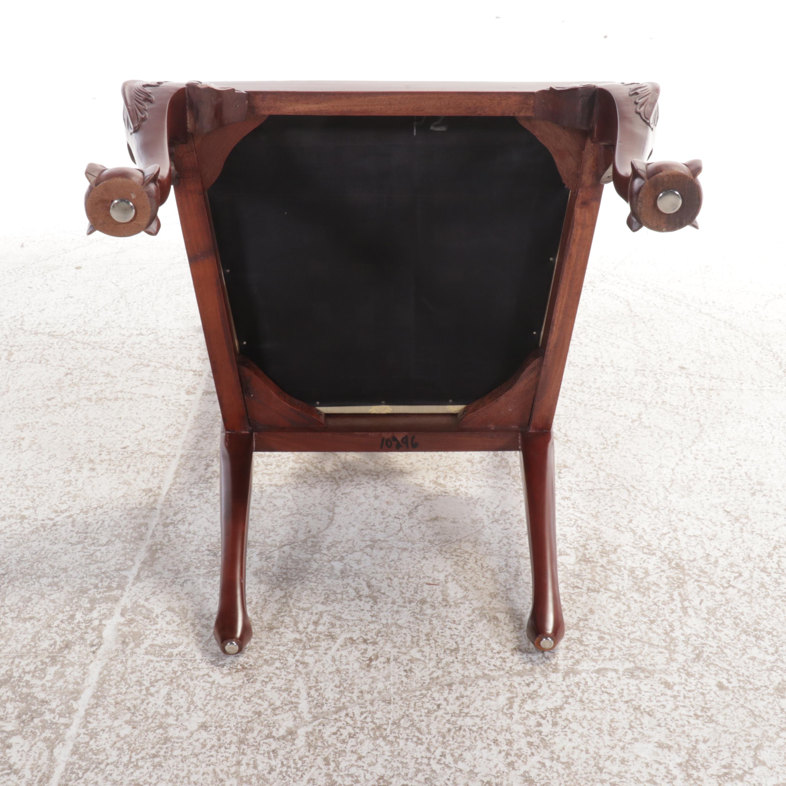 Set of Ten Chippendale Style Mahogany Dining Chairs