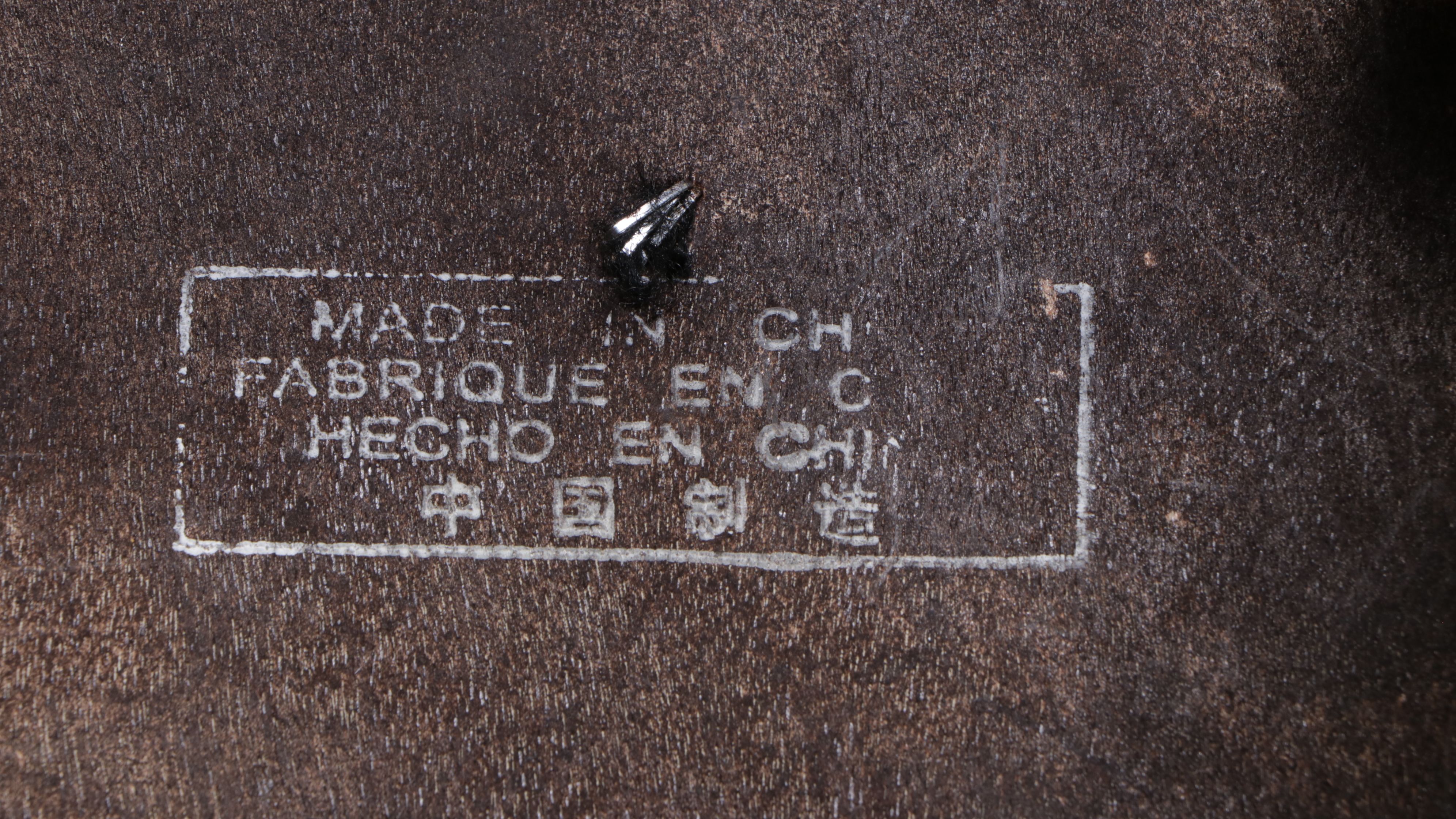 Chippendale Style Mahogany Finish Console Table