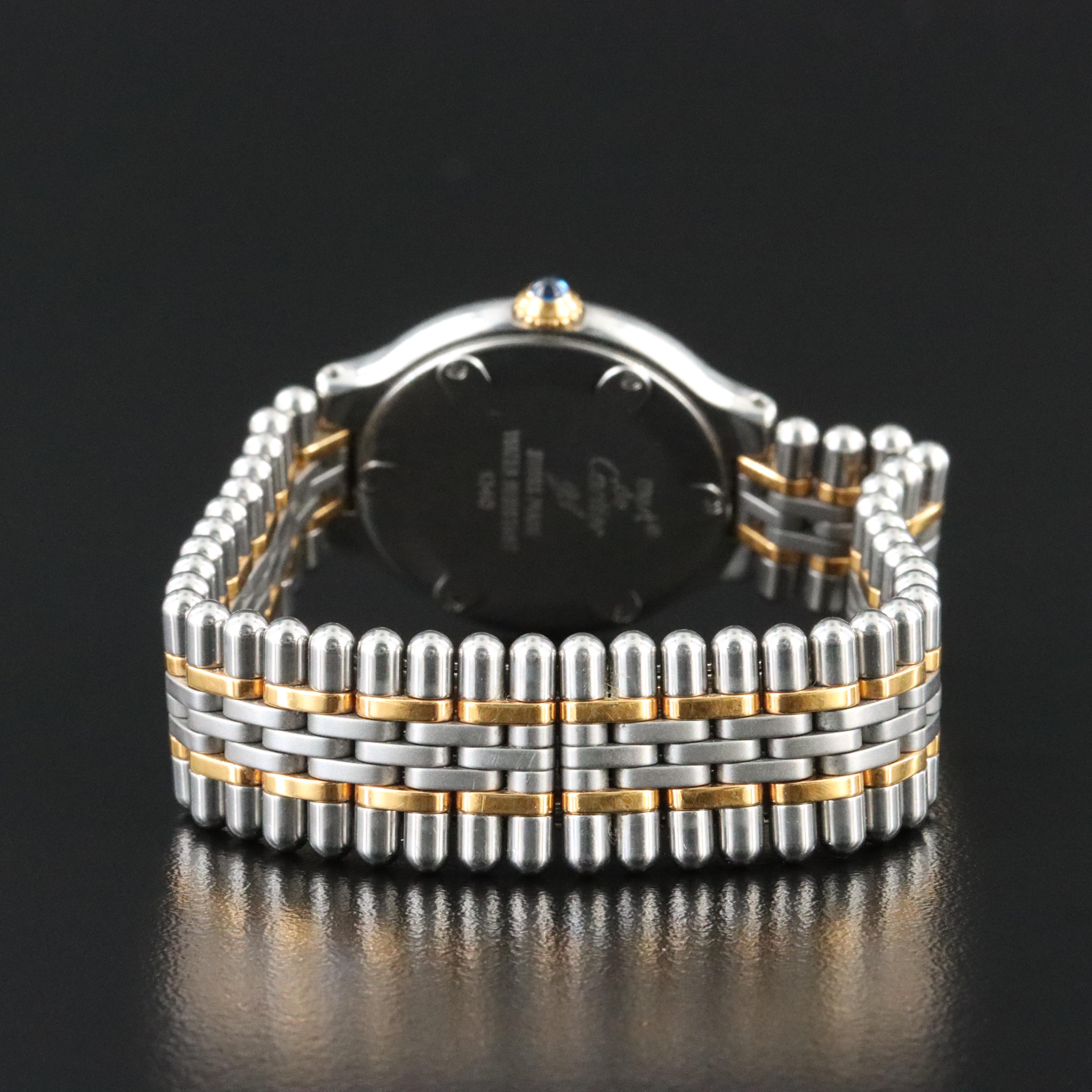 Cartier Must de Cartier 21 18Kt  and Stainless Steel Watch