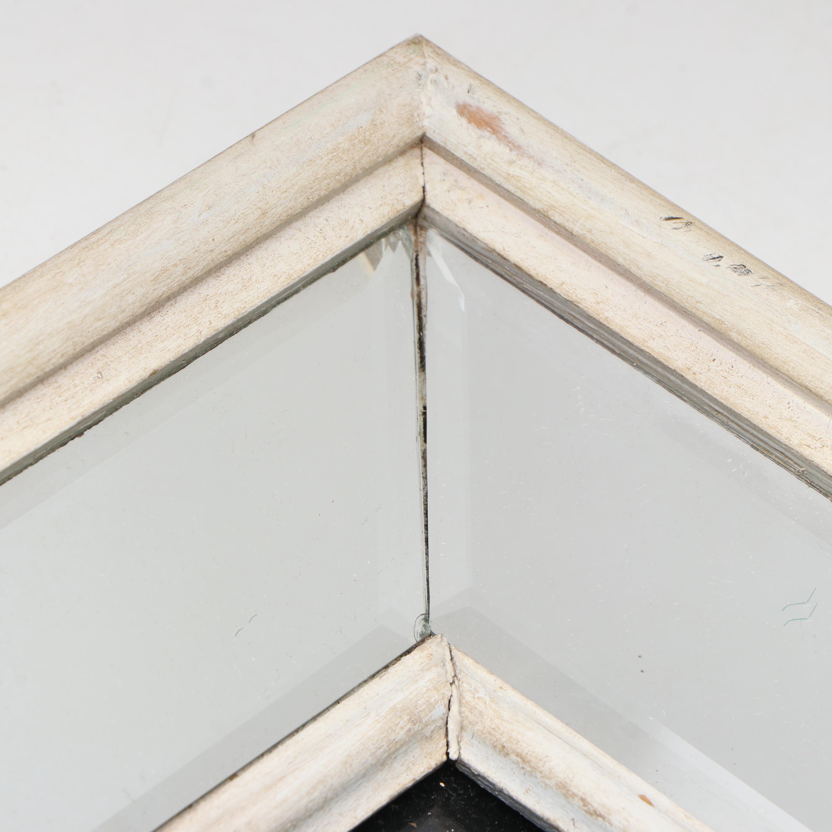 Wood Framed Mirrors with Foliage Art