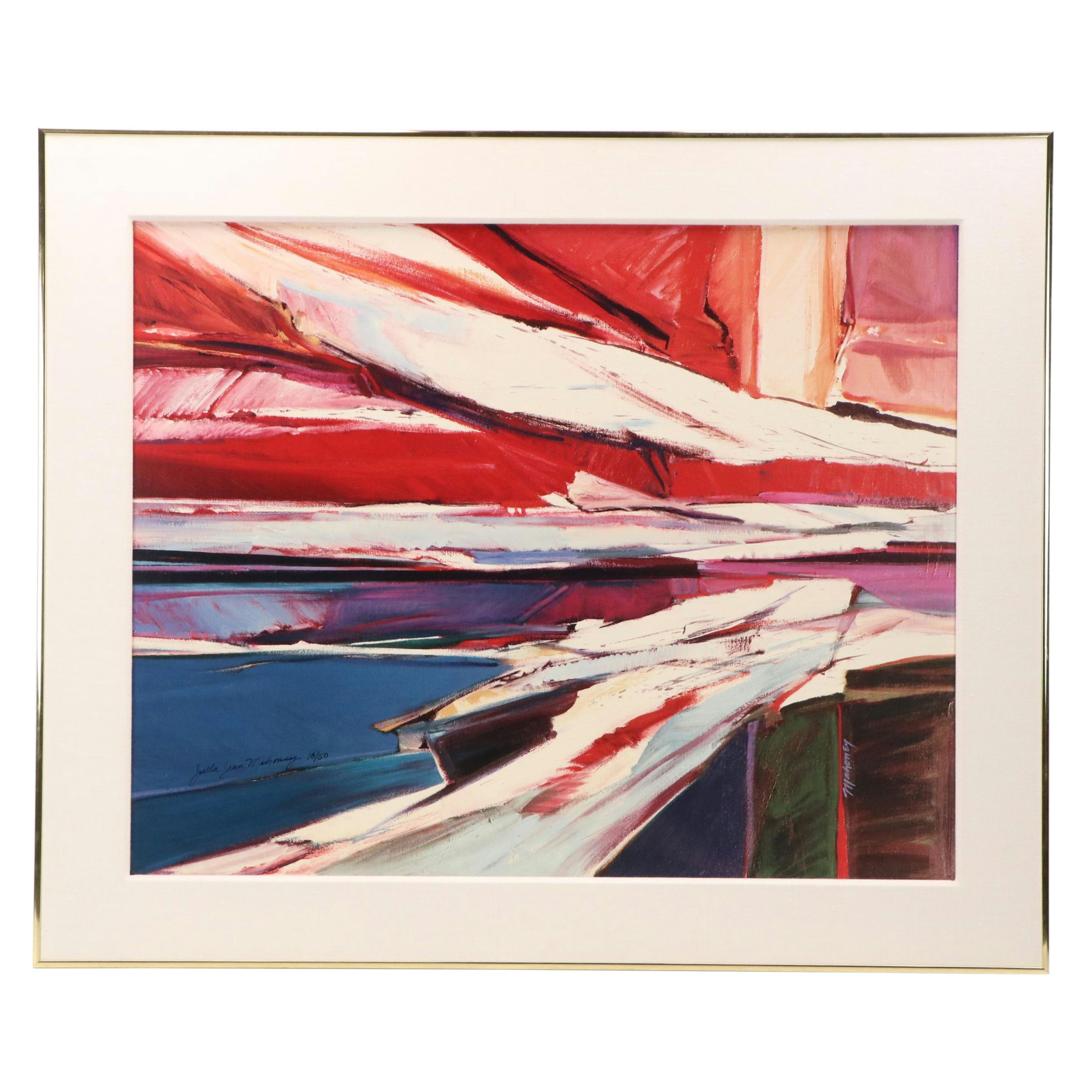 Joella Jean Mahoney Giclee "San Francisco 21 (Alcatraz)," 21st Century