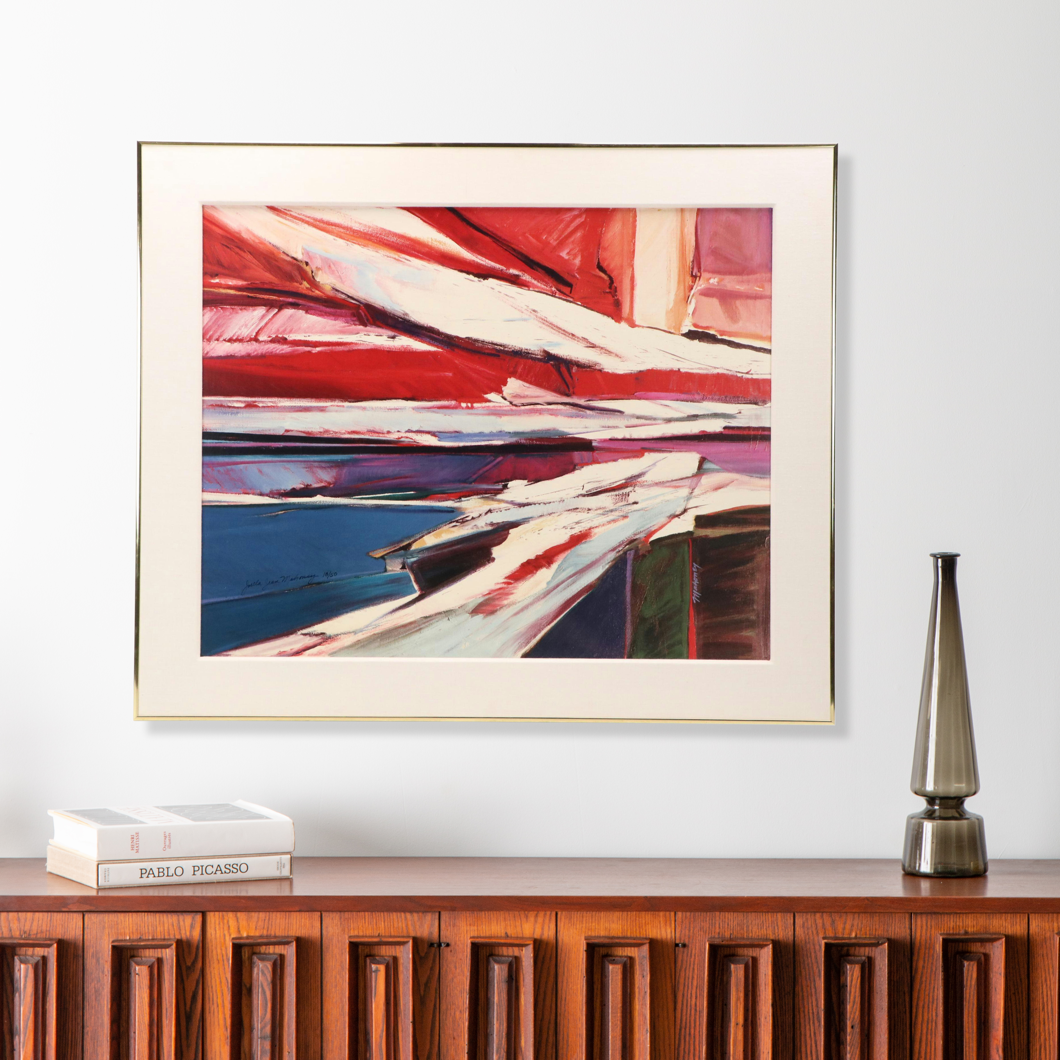 Joella Jean Mahoney Giclee "San Francisco 21 (Alcatraz)," 21st Century