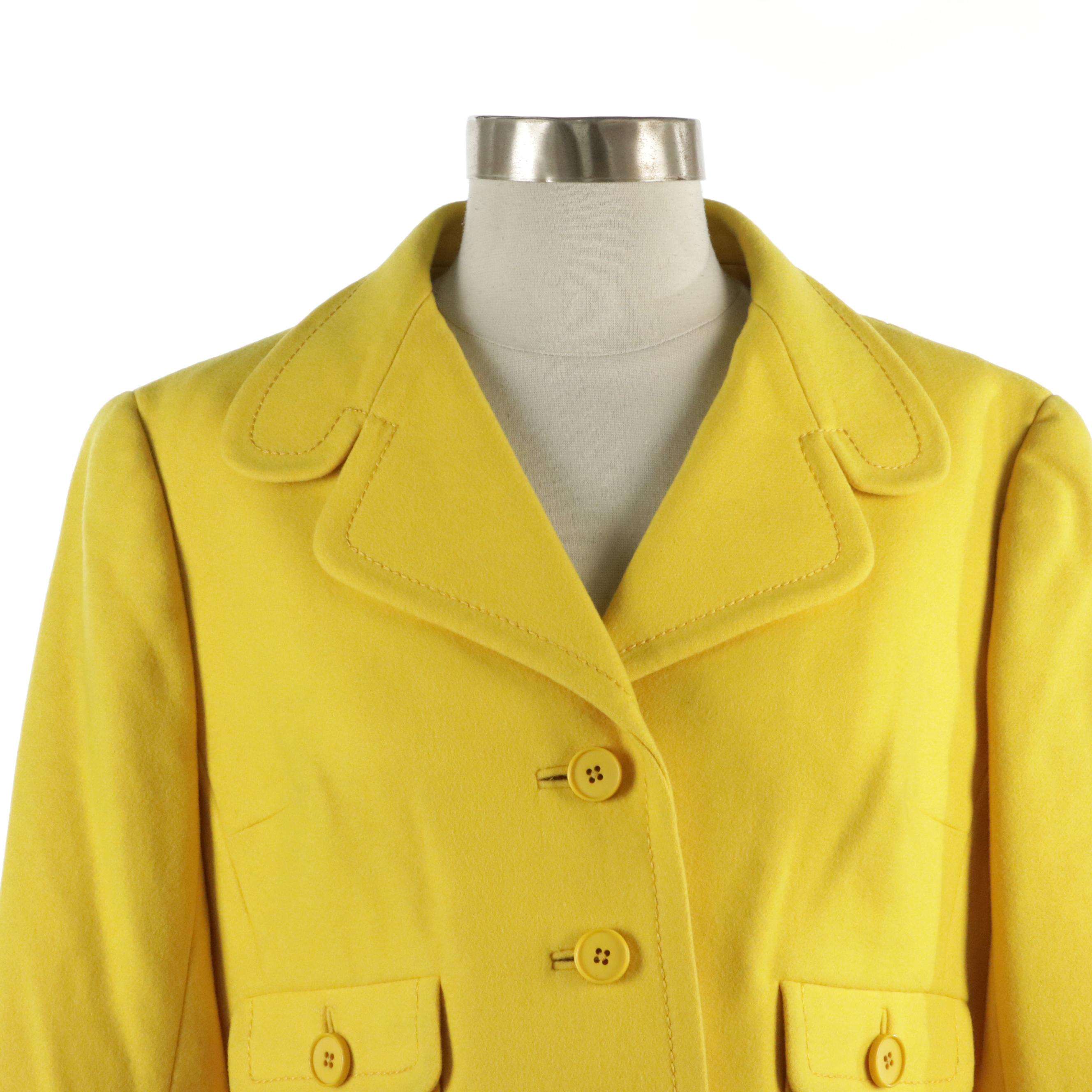 Diorling by Christian Dior Cropped Blazer in Wool, circa 1970
