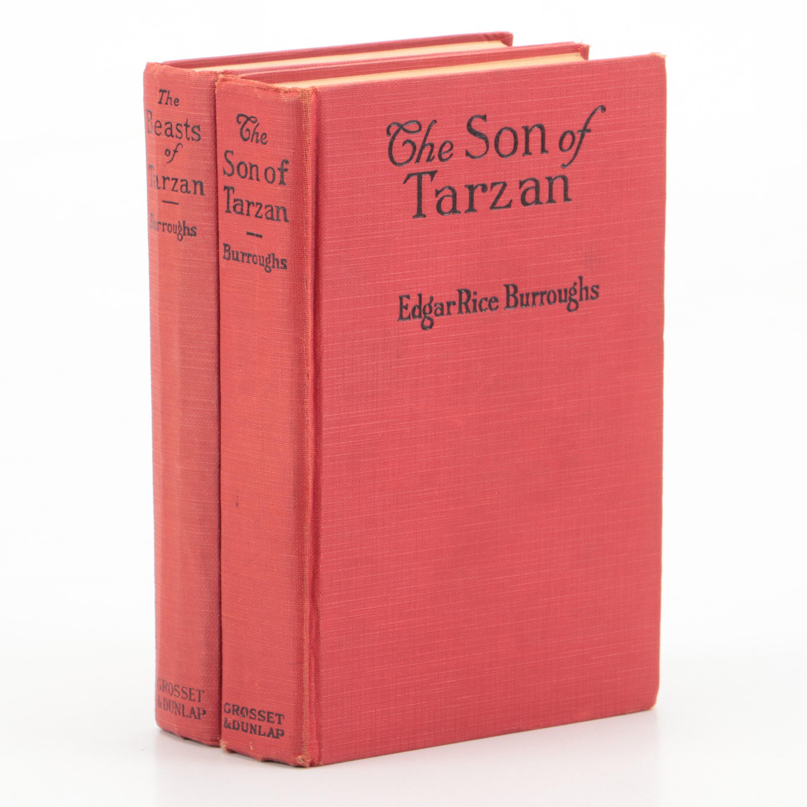 "The Son of Tarzan" and "The Beasts of Tarzan" by Edgar Rice Burroughs, 1920s
