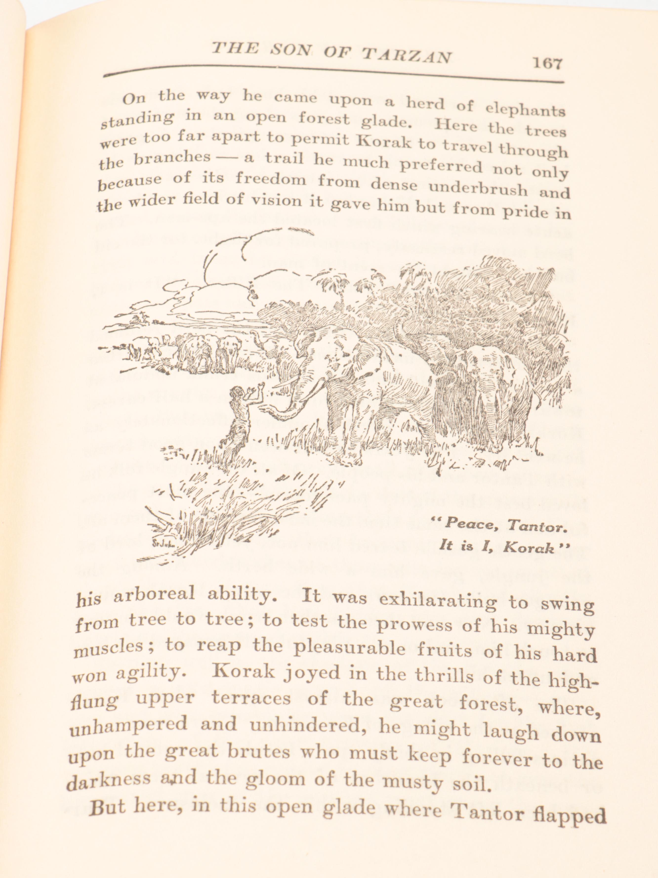 "The Son of Tarzan" and "The Beasts of Tarzan" by Edgar Rice Burroughs, 1920s