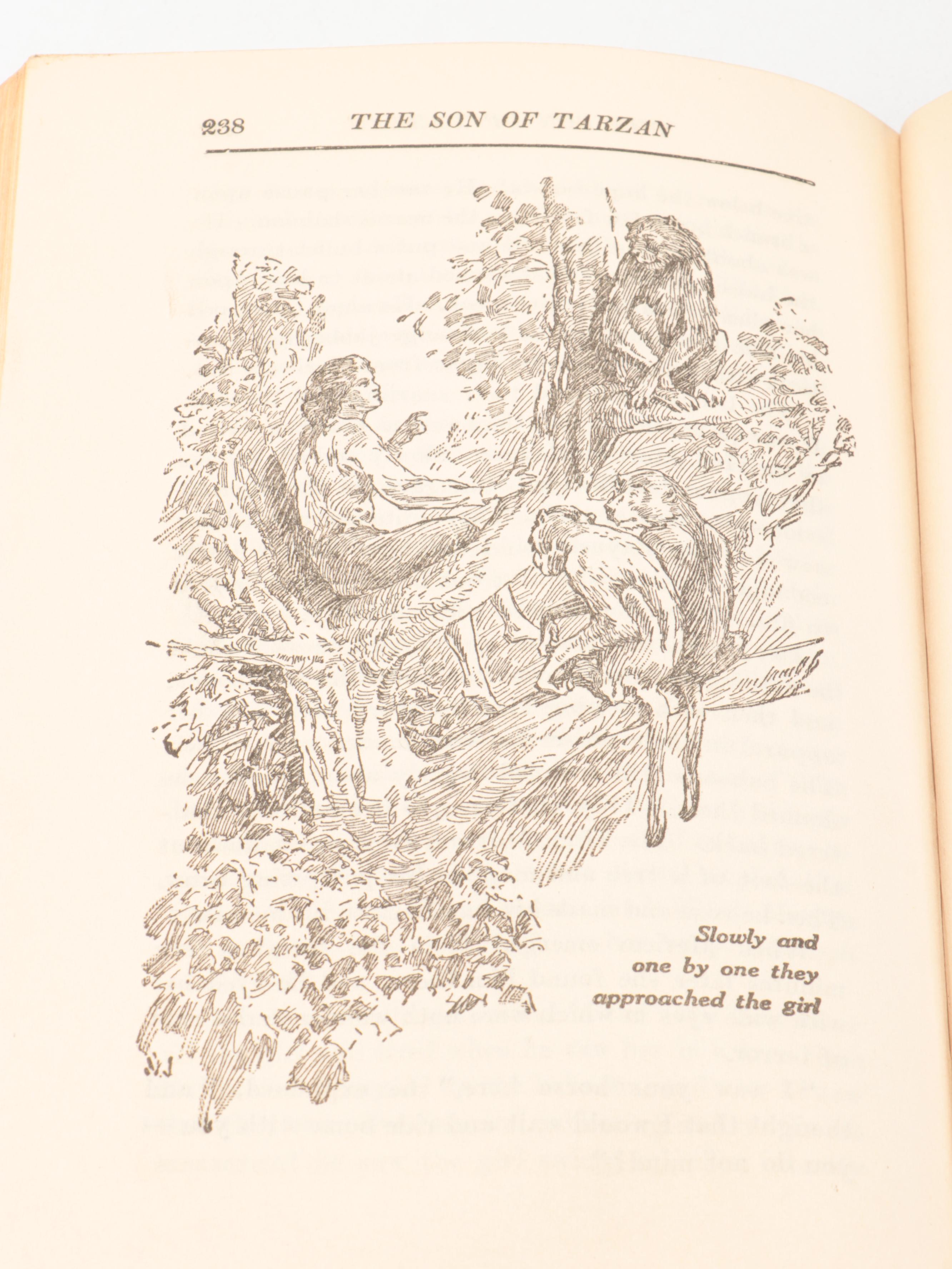"The Son of Tarzan" and "The Beasts of Tarzan" by Edgar Rice Burroughs, 1920s