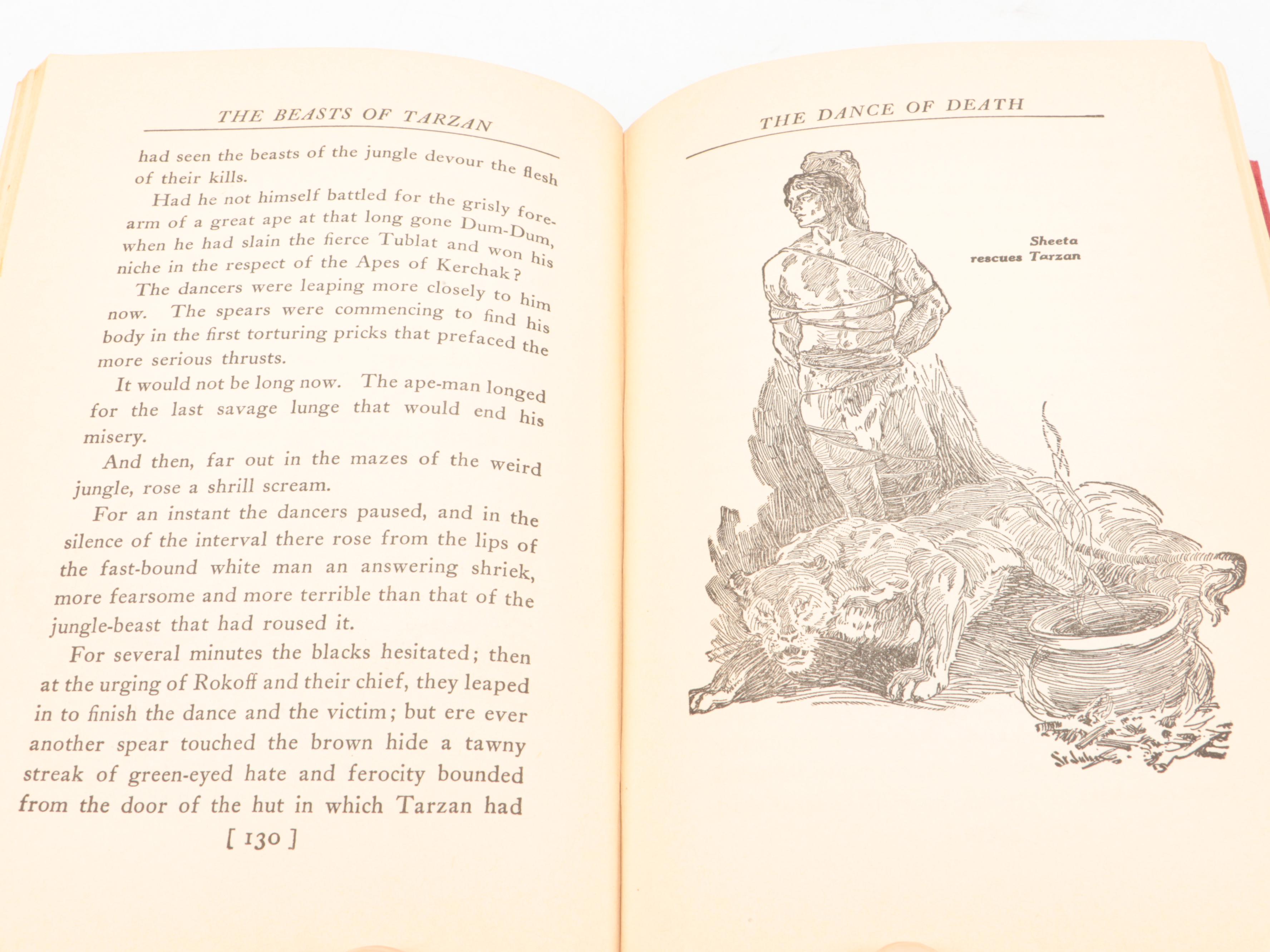 "The Son of Tarzan" and "The Beasts of Tarzan" by Edgar Rice Burroughs, 1920s