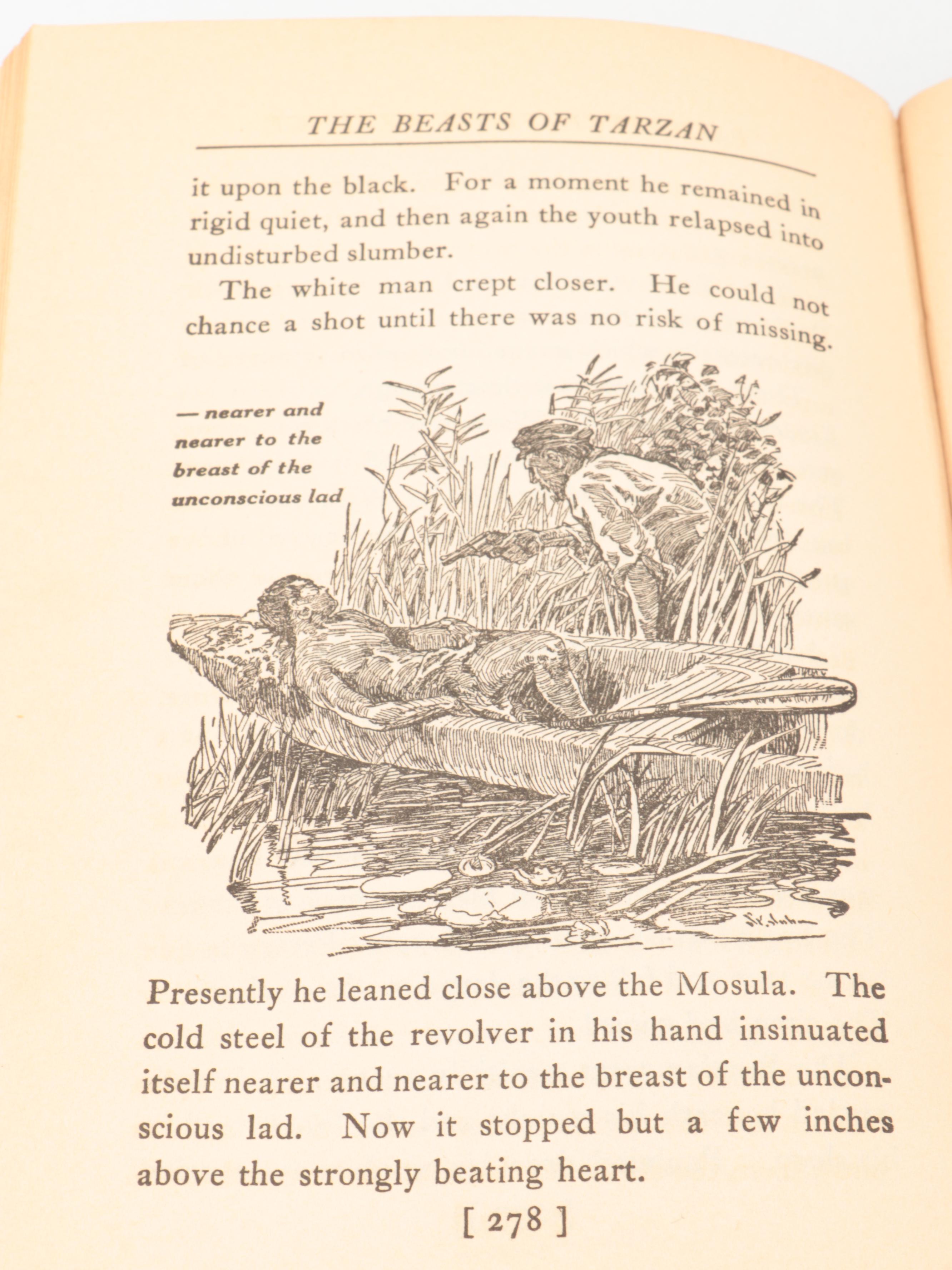"The Son of Tarzan" and "The Beasts of Tarzan" by Edgar Rice Burroughs, 1920s