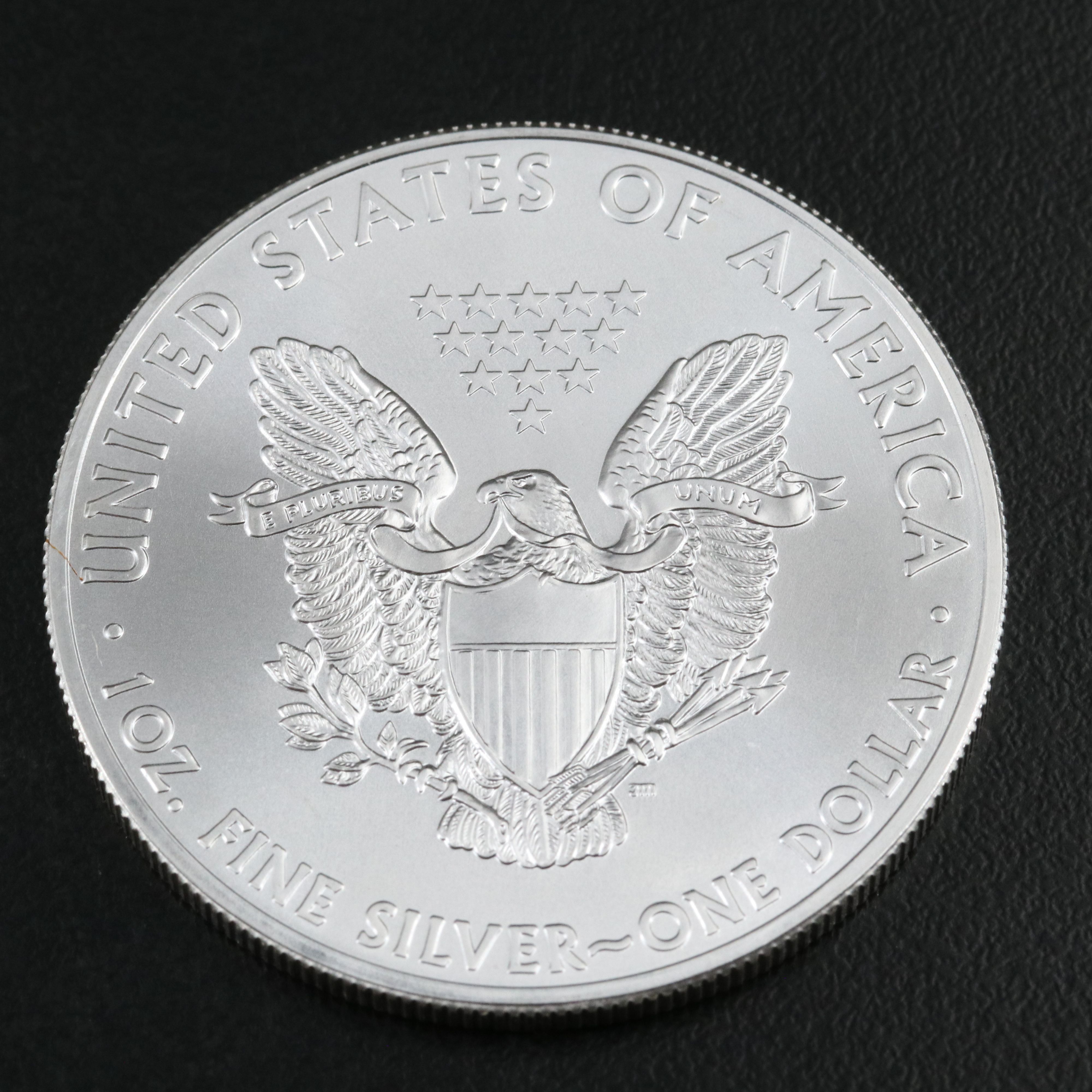 Three U.S. Silver Eagles