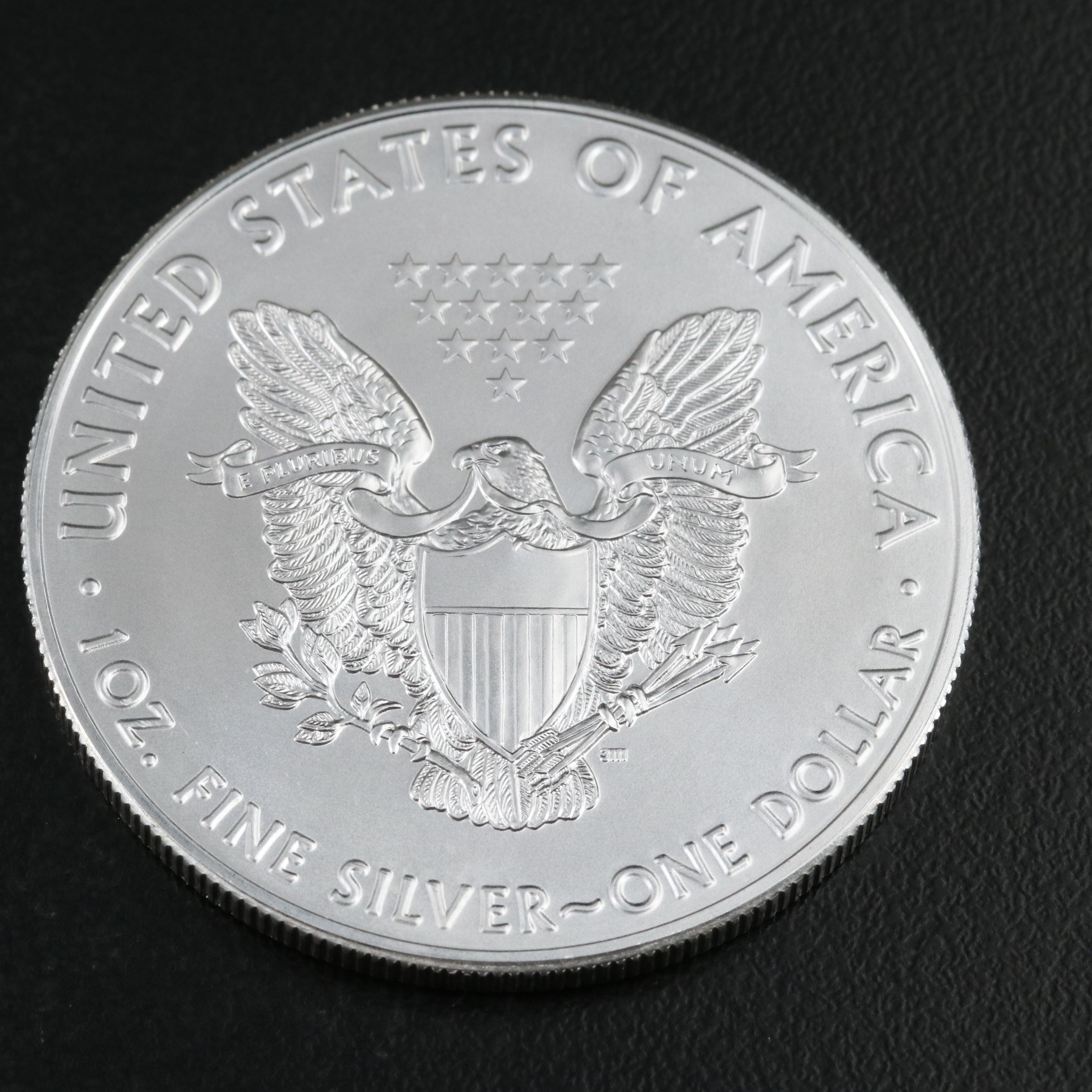 Three U.S. Silver Eagles