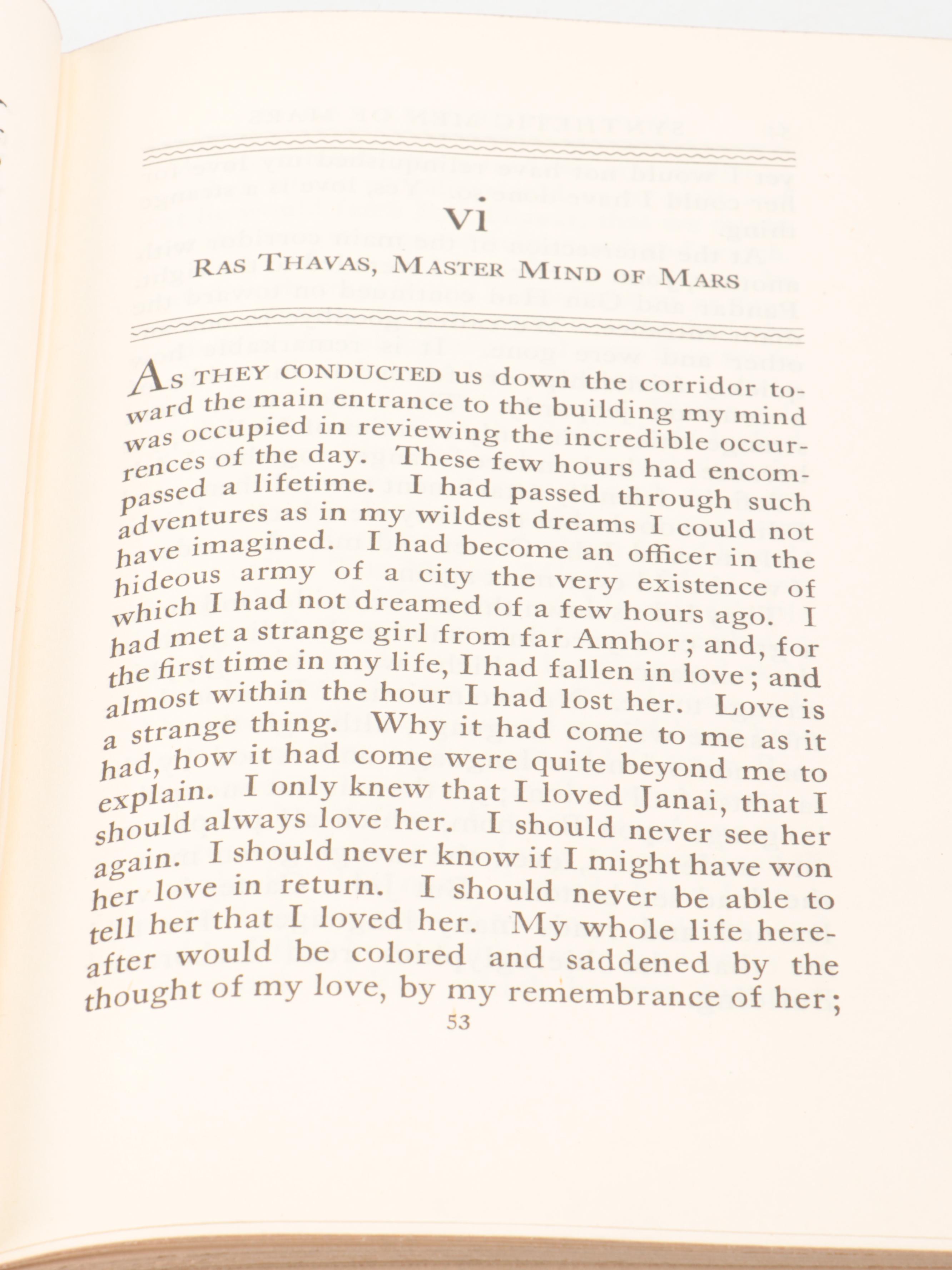 "Synthetic Men of Mars" by Edgar Rice Burroughs, 1948