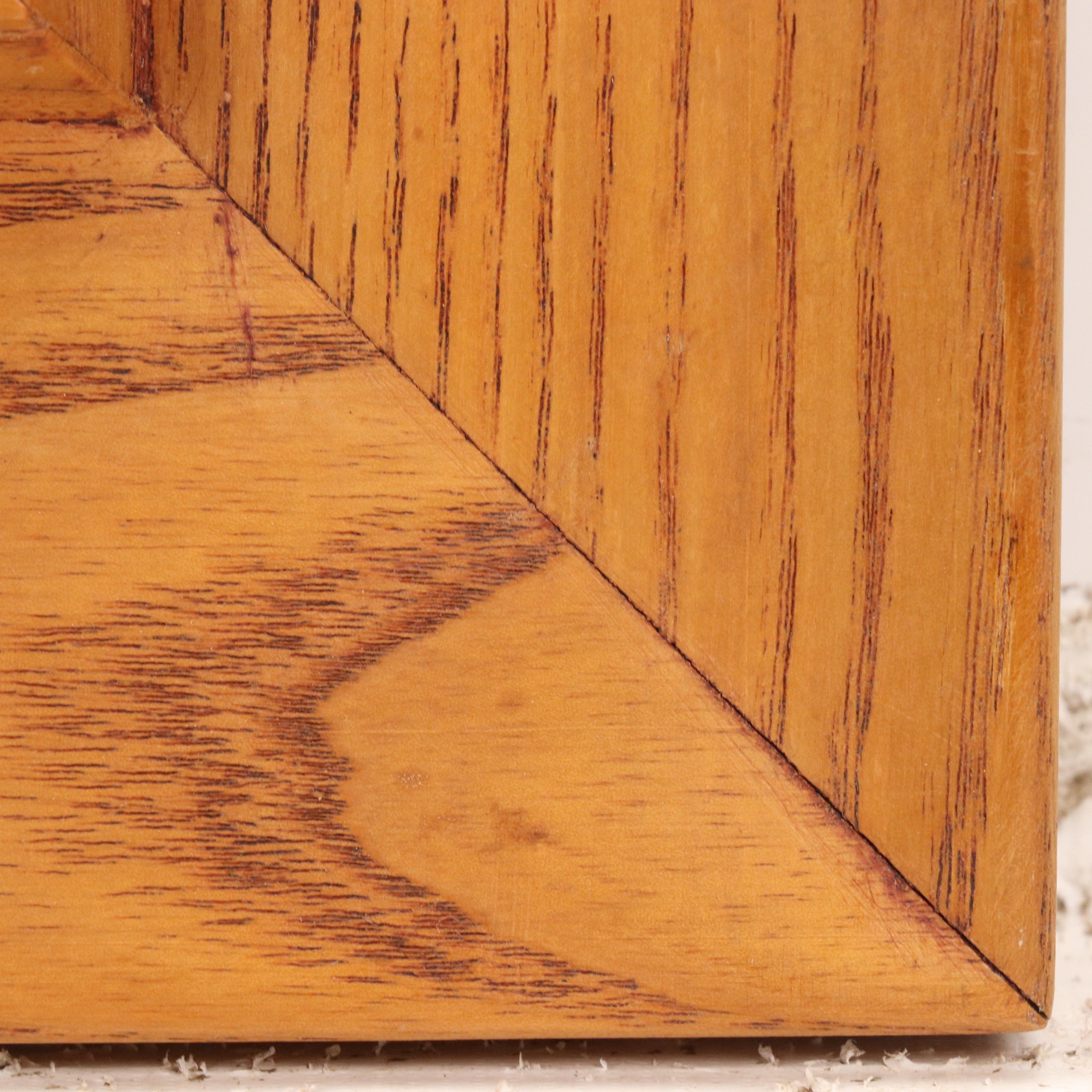 Modernist Oil Painting of Fish in Underwater Scene, 1950