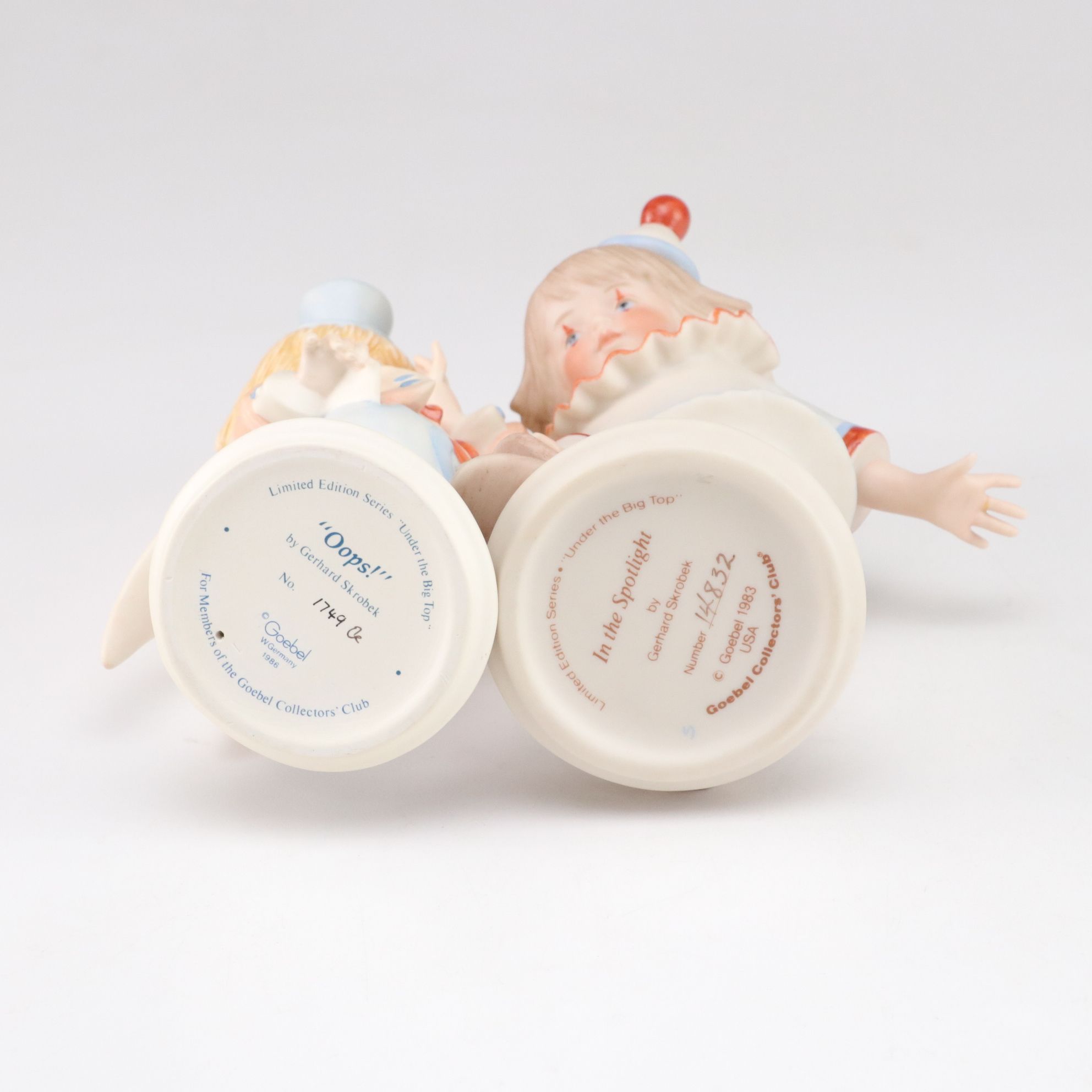 Goebel Porcelain Persian Cats with "In the Spotlight" and More Novelty Figurines