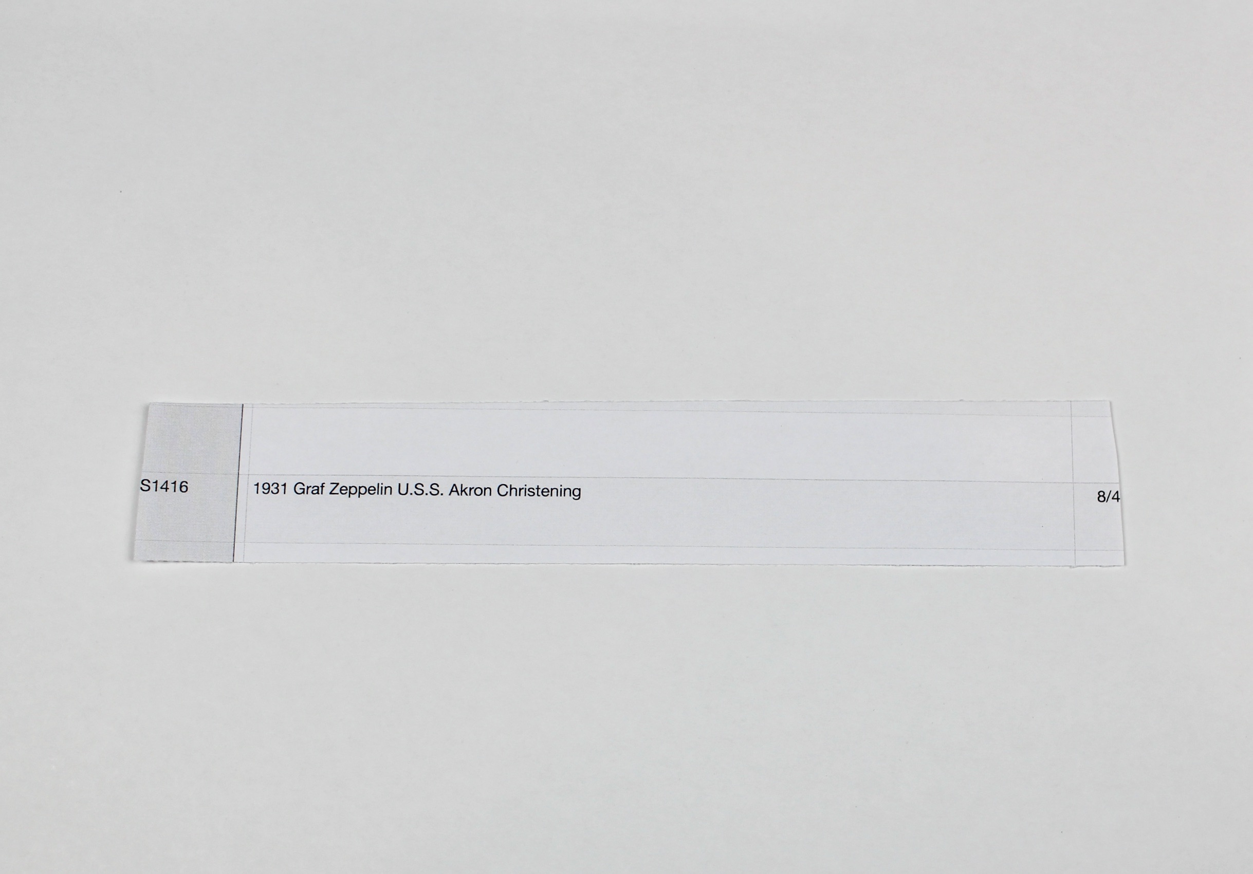 1931 Graf Zeppelin U.S.S. Akron Christening Postal Cover