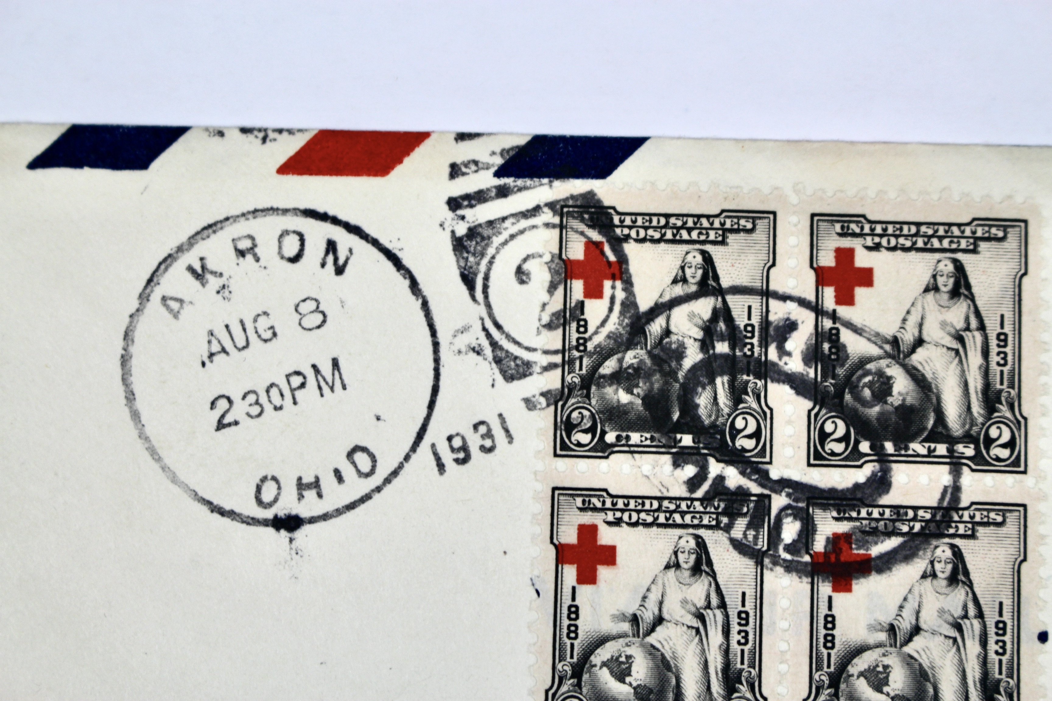 1931 Graf Zeppelin U.S.S. Akron Christening Postal Cover