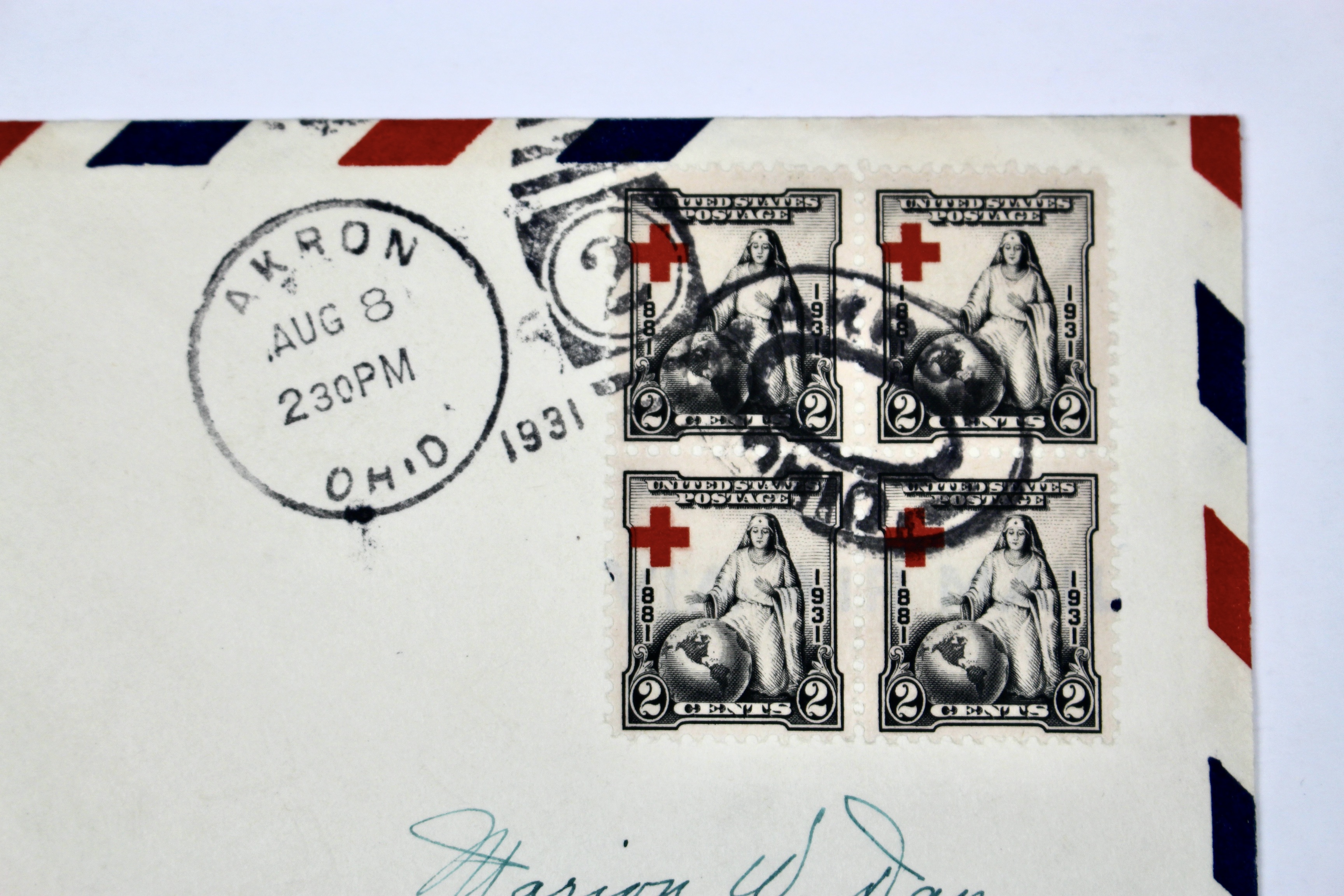 1931 Graf Zeppelin U.S.S. Akron Christening Postal Cover