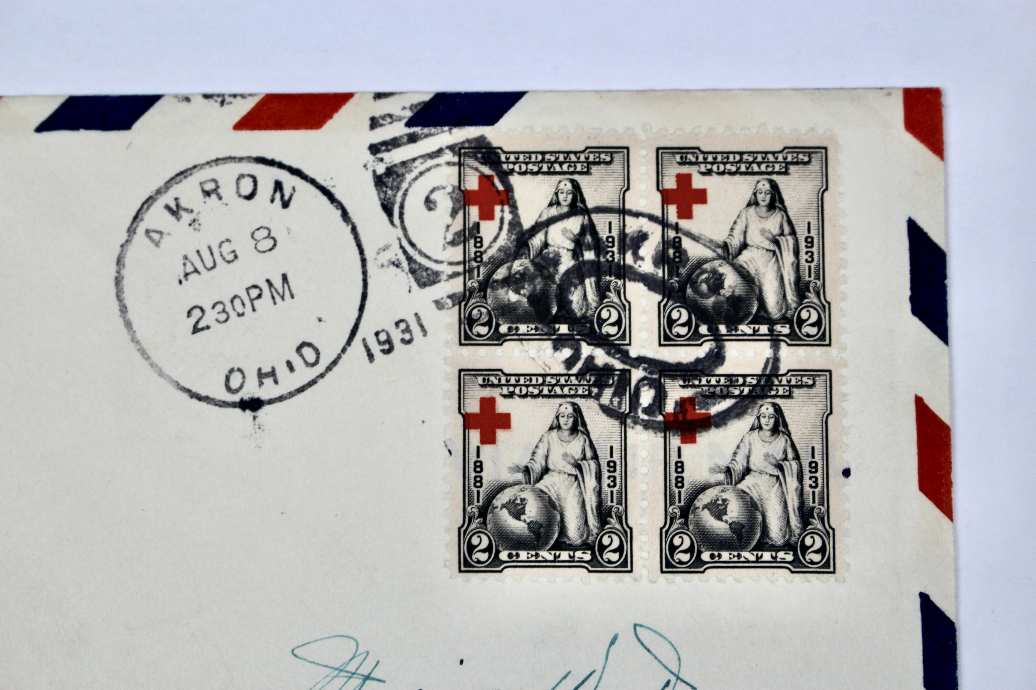 1931 Graf Zeppelin U.S.S. Akron Christening Postal Cover