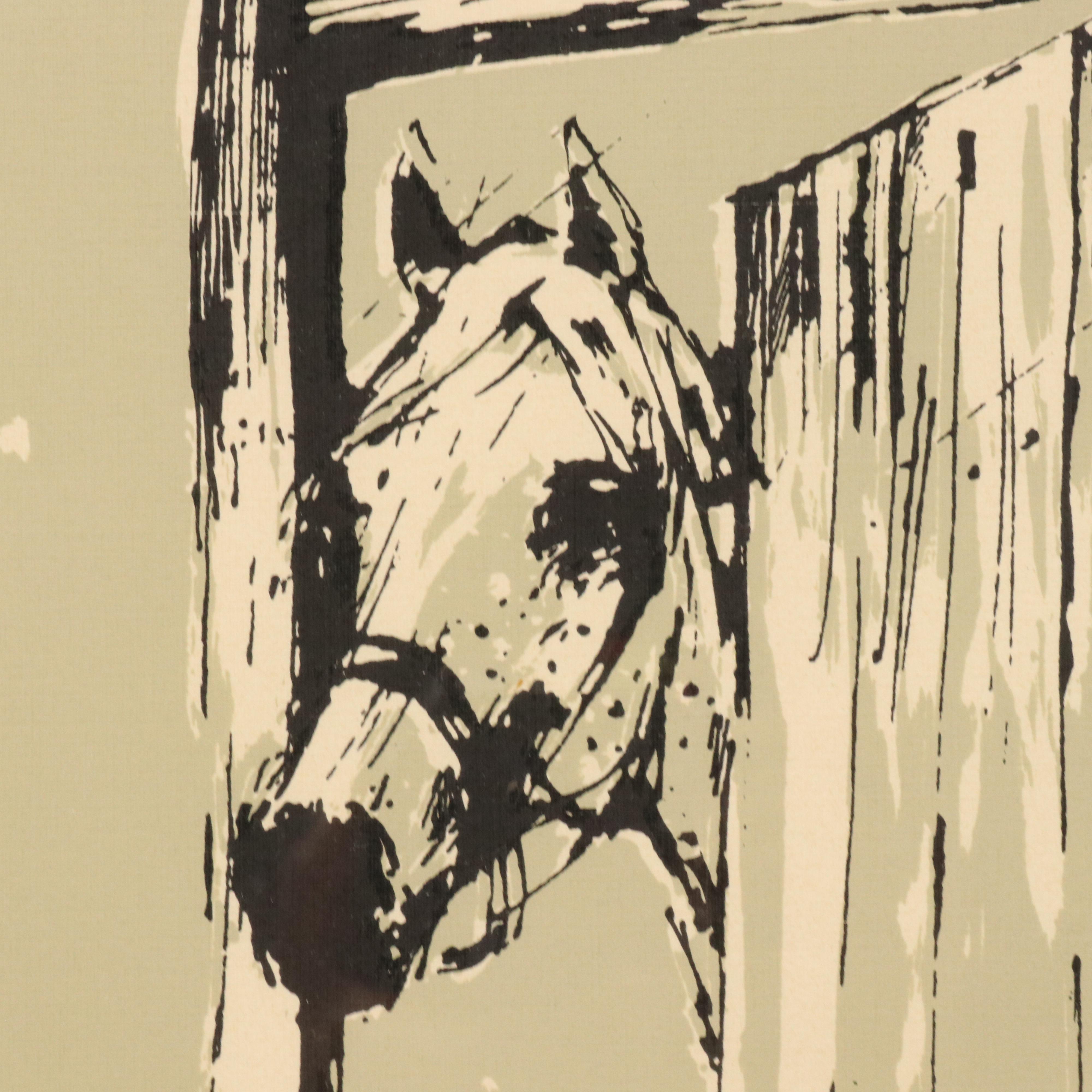 Surrealist Serigraph "Beautiful Dream," 1994