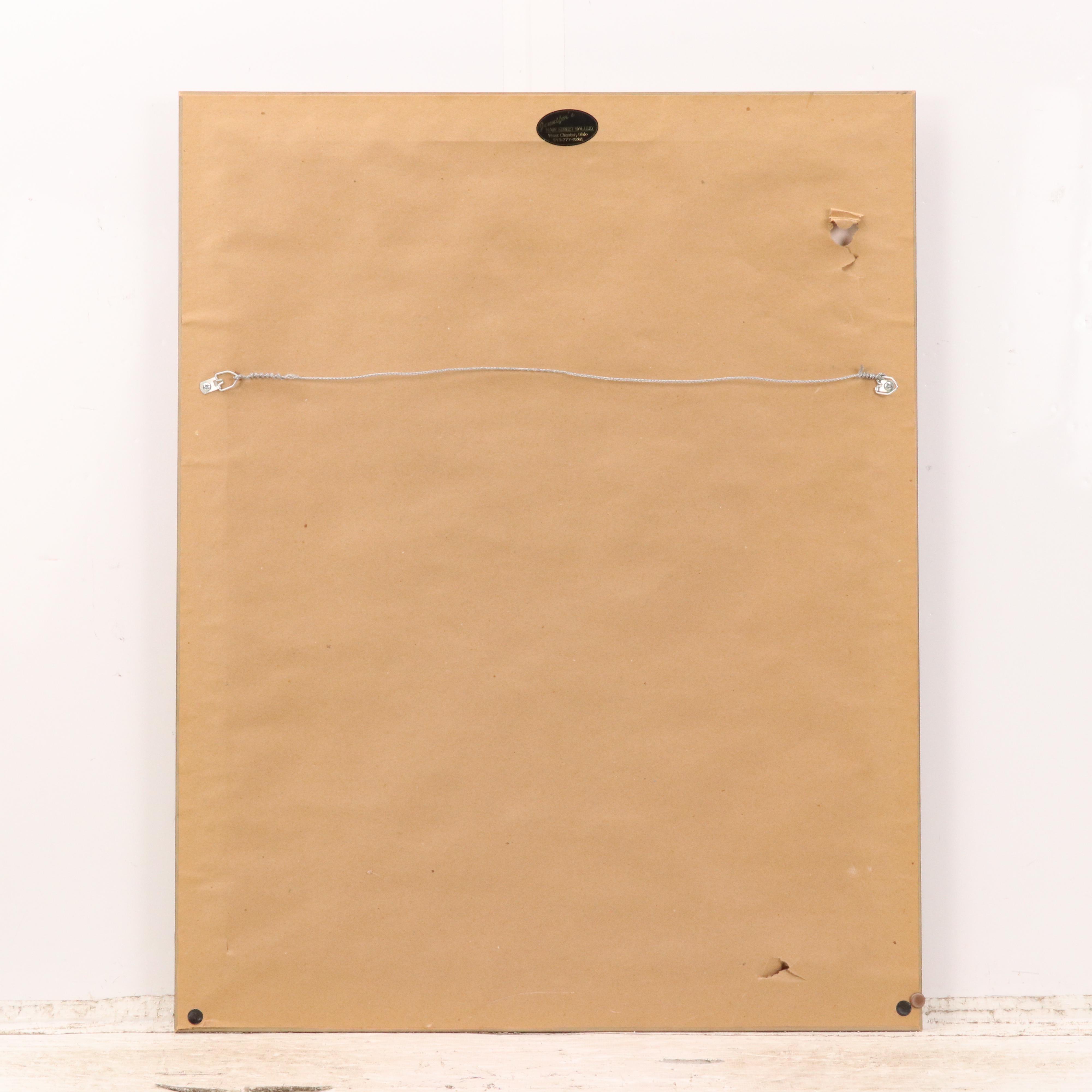 Surrealist Serigraph "Beautiful Dream," 1994