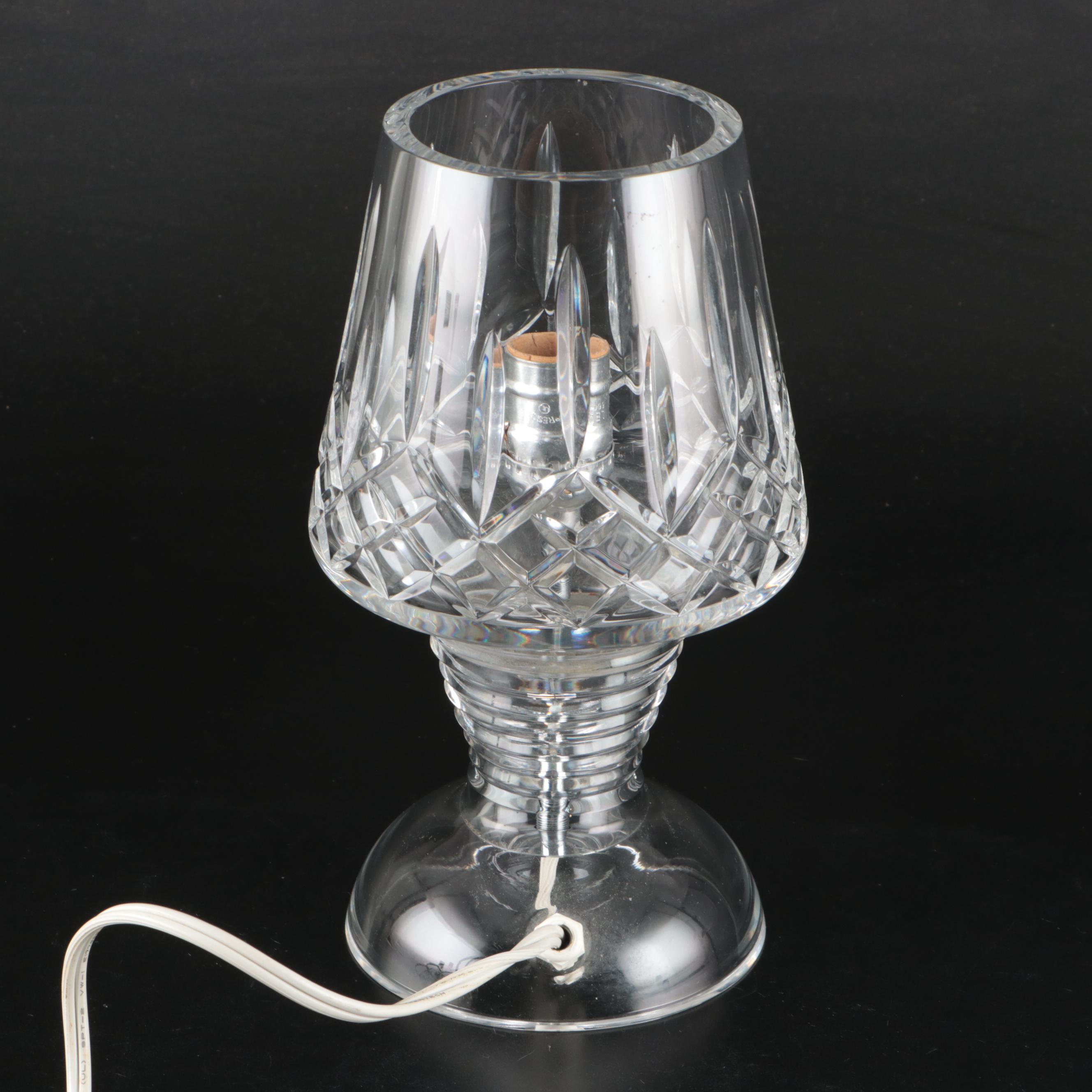 Waterford Crystal "Lismore" Table Lamp