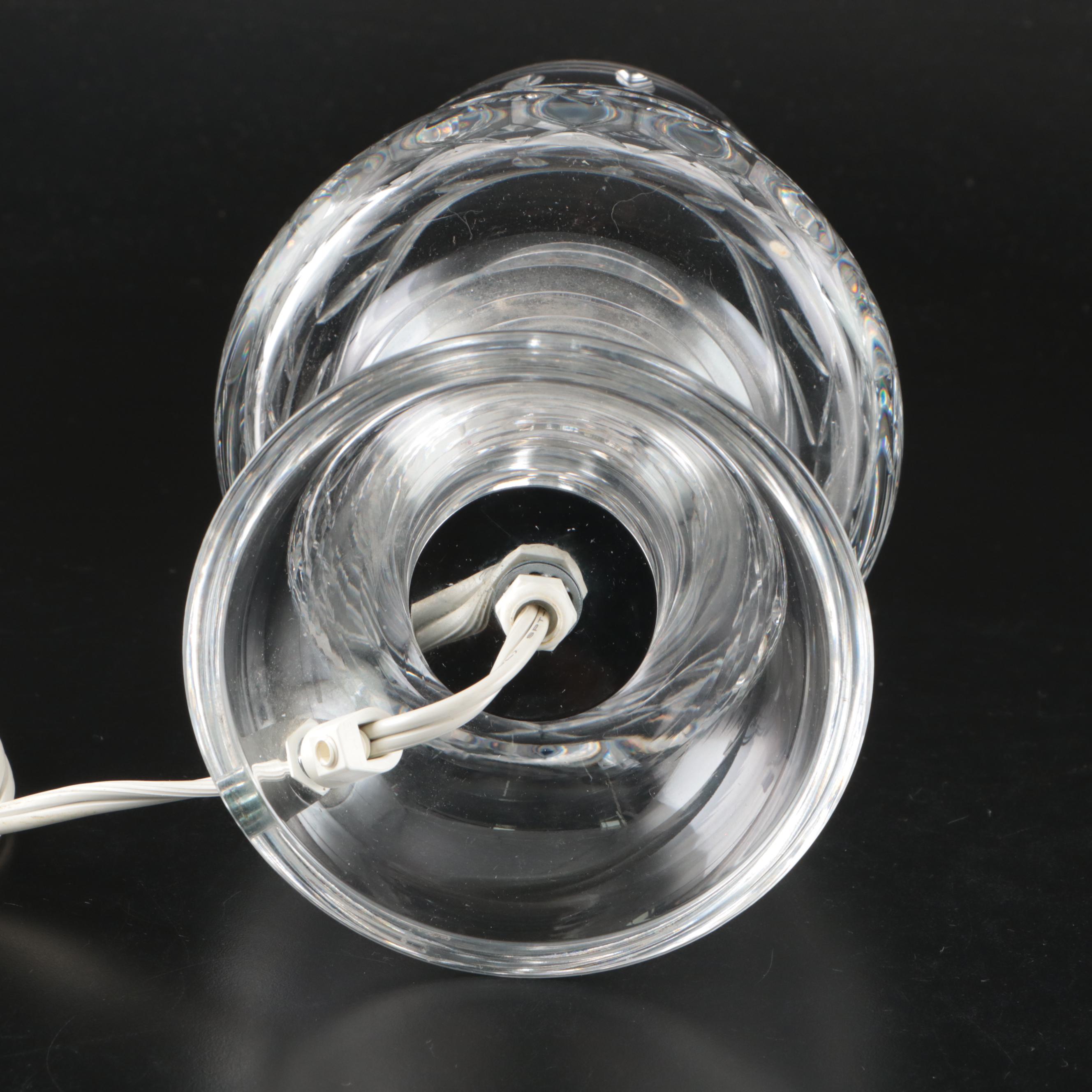 Waterford Crystal "Lismore" Table Lamp